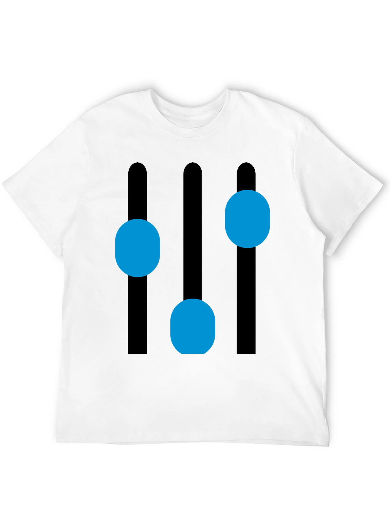 Modern Equalizer T-Shirt - Black Graphic Tee