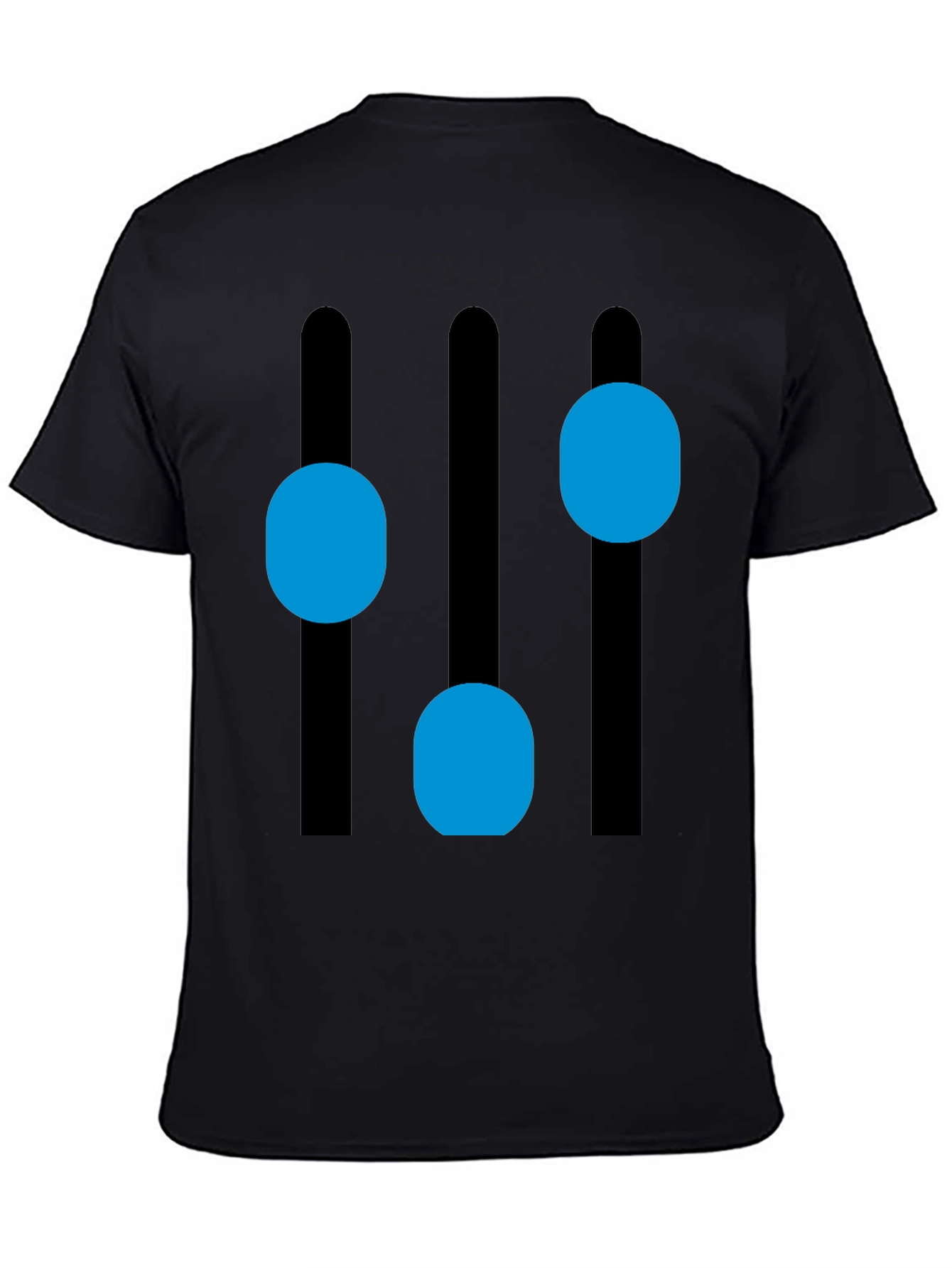 Modern Equalizer T-Shirt - Black Graphic Tee