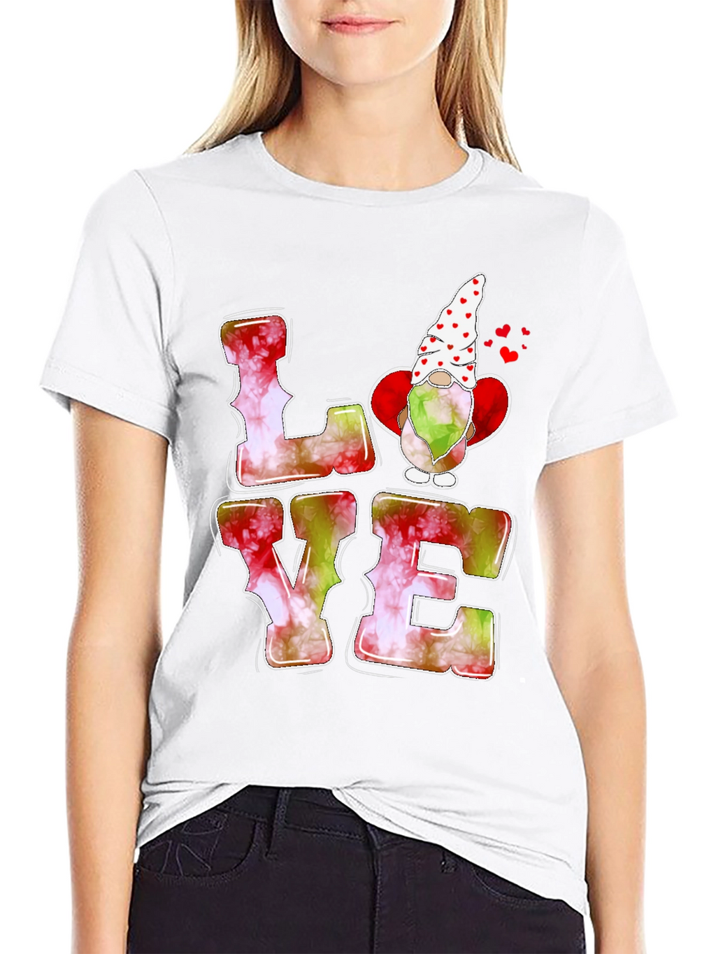 LOVE Gnome Graphic T-Shirt
