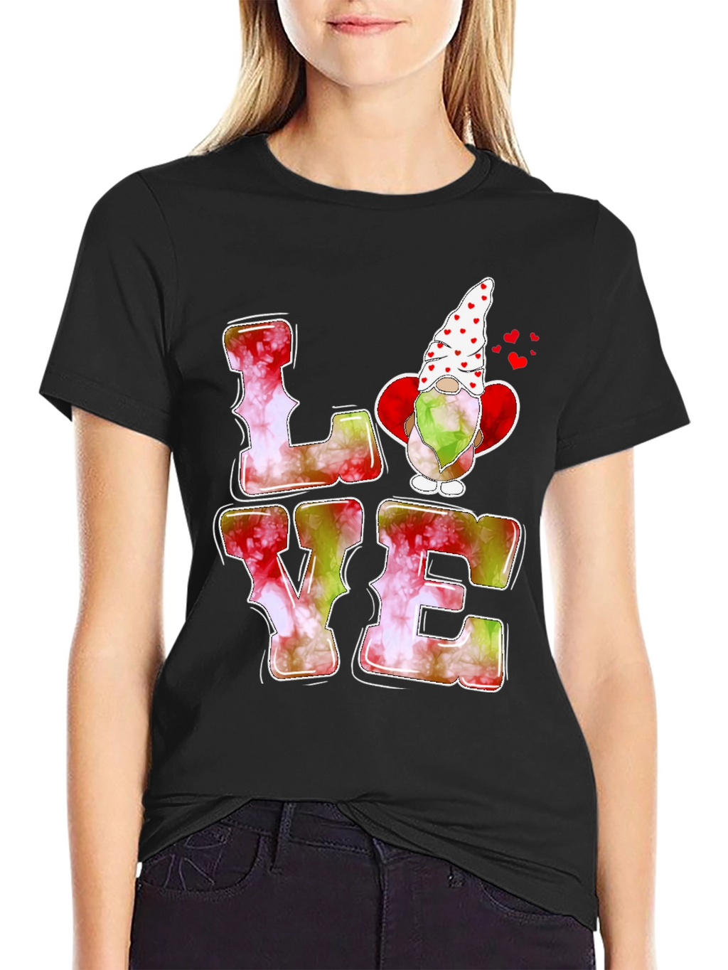 LOVE Gnome Graphic T-Shirt