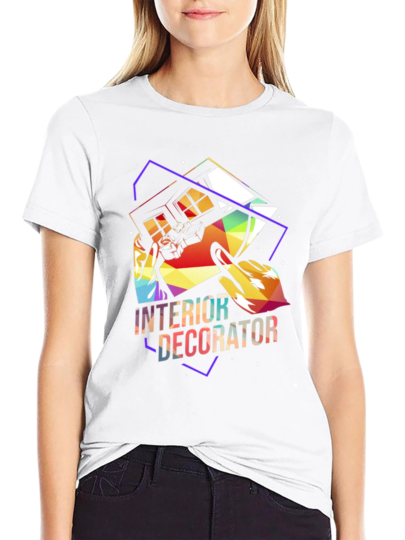 Interior Decorator Graphic T-Shirt - Modern Design