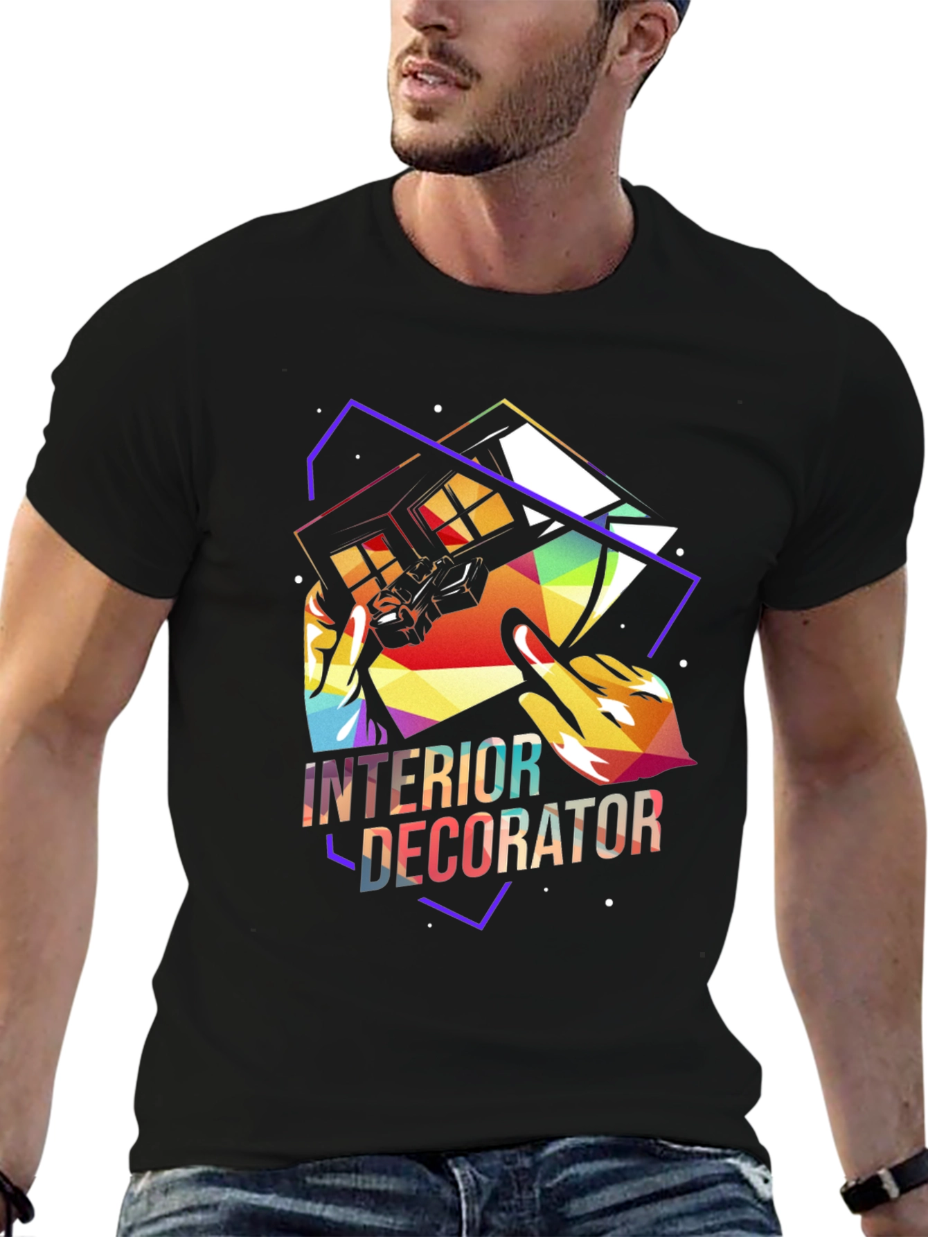 Interior Decorator Graphic T-Shirt - Modern Design
