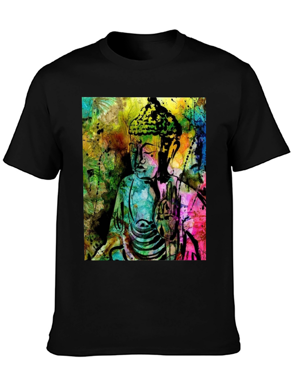 Buddha Art T-Shirt - Spiritual Graphic Tee