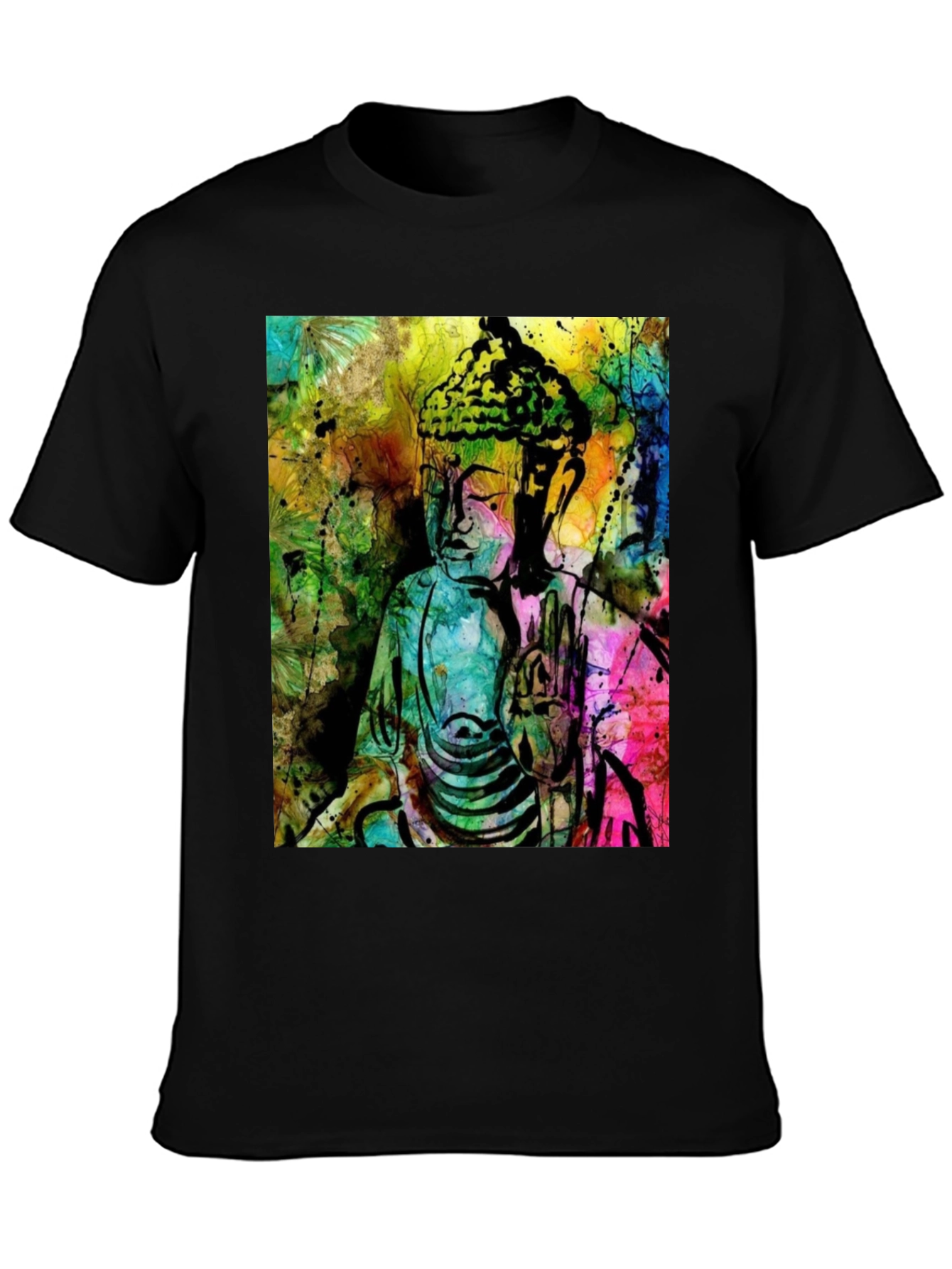 Buddha Art T-Shirt - Spiritual Graphic Tee