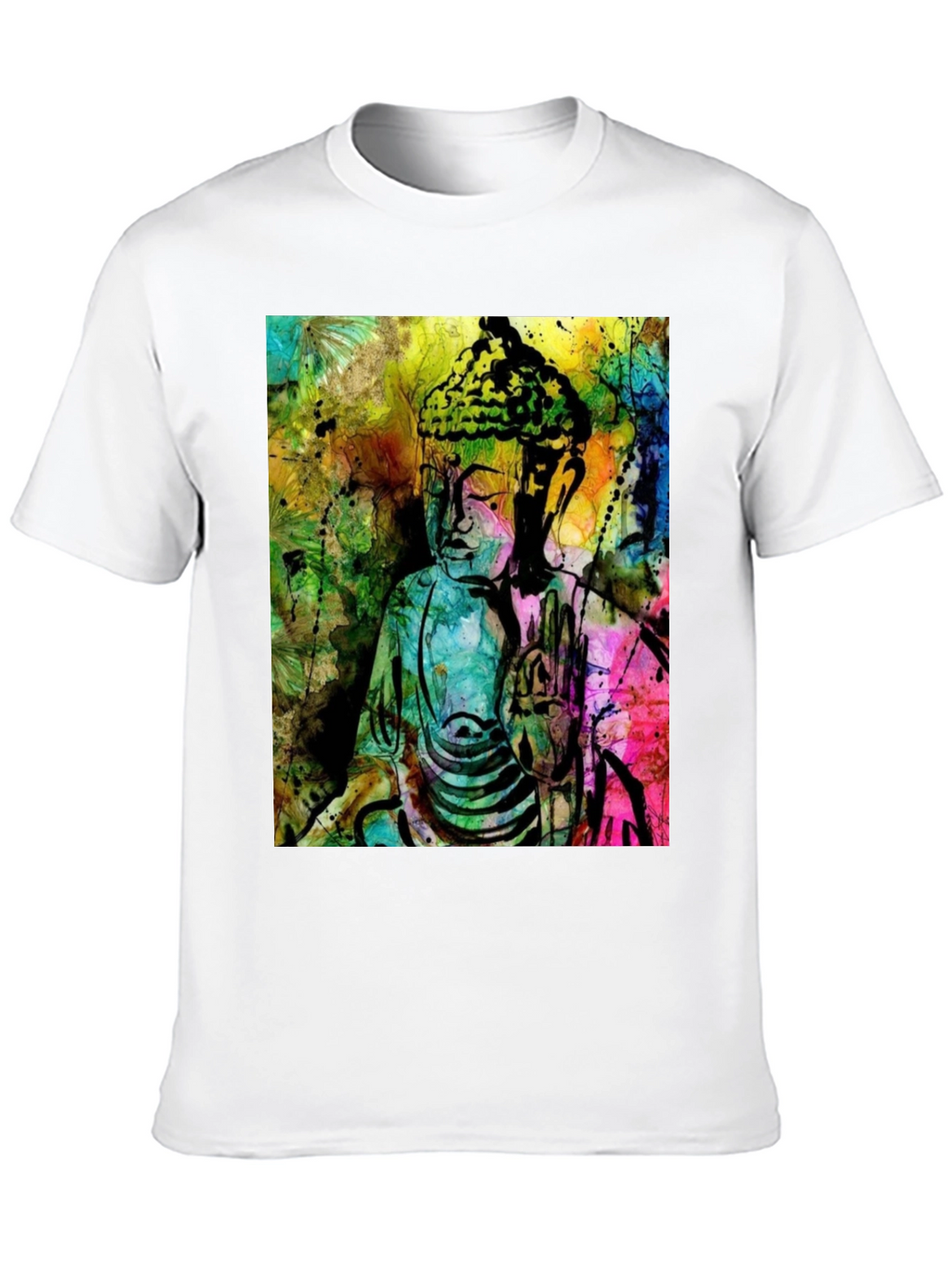 Buddha Art T-Shirt - Spiritual Graphic Tee