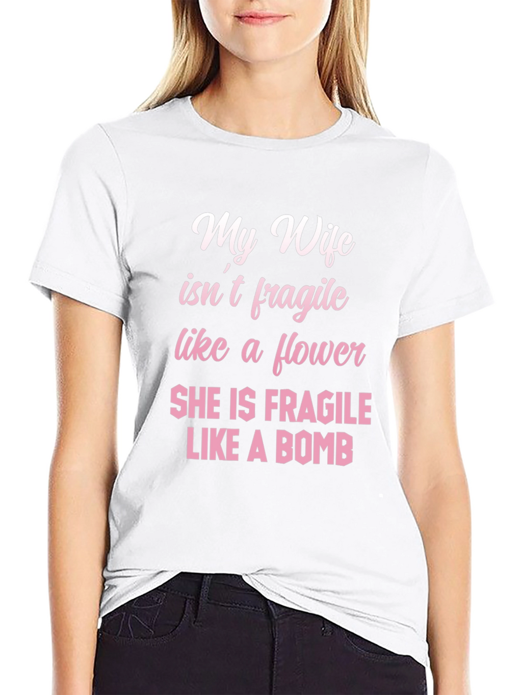 My Wife Like a Bomb Funny Graphic Tee