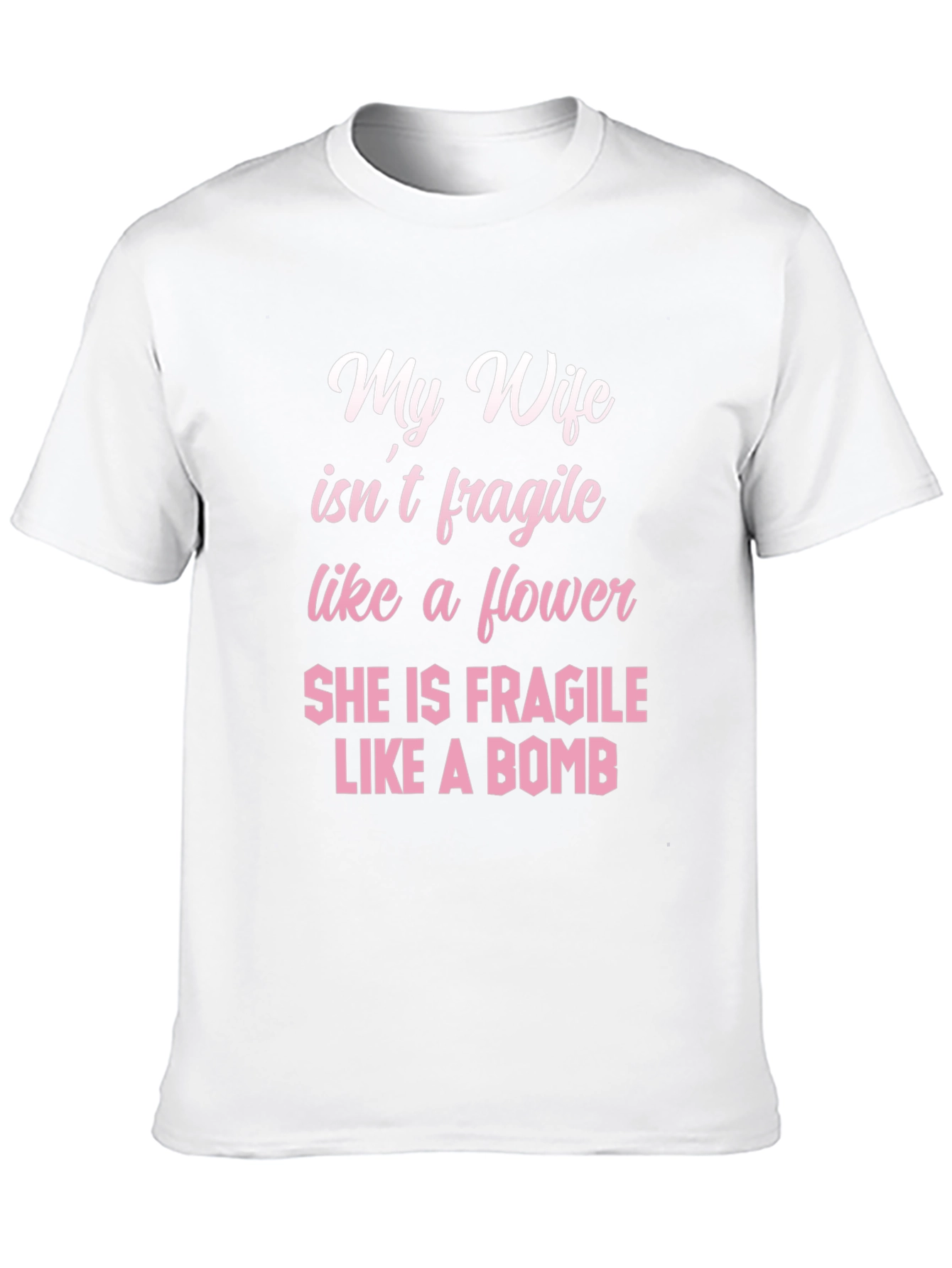 My Wife Like a Bomb Funny Graphic Tee