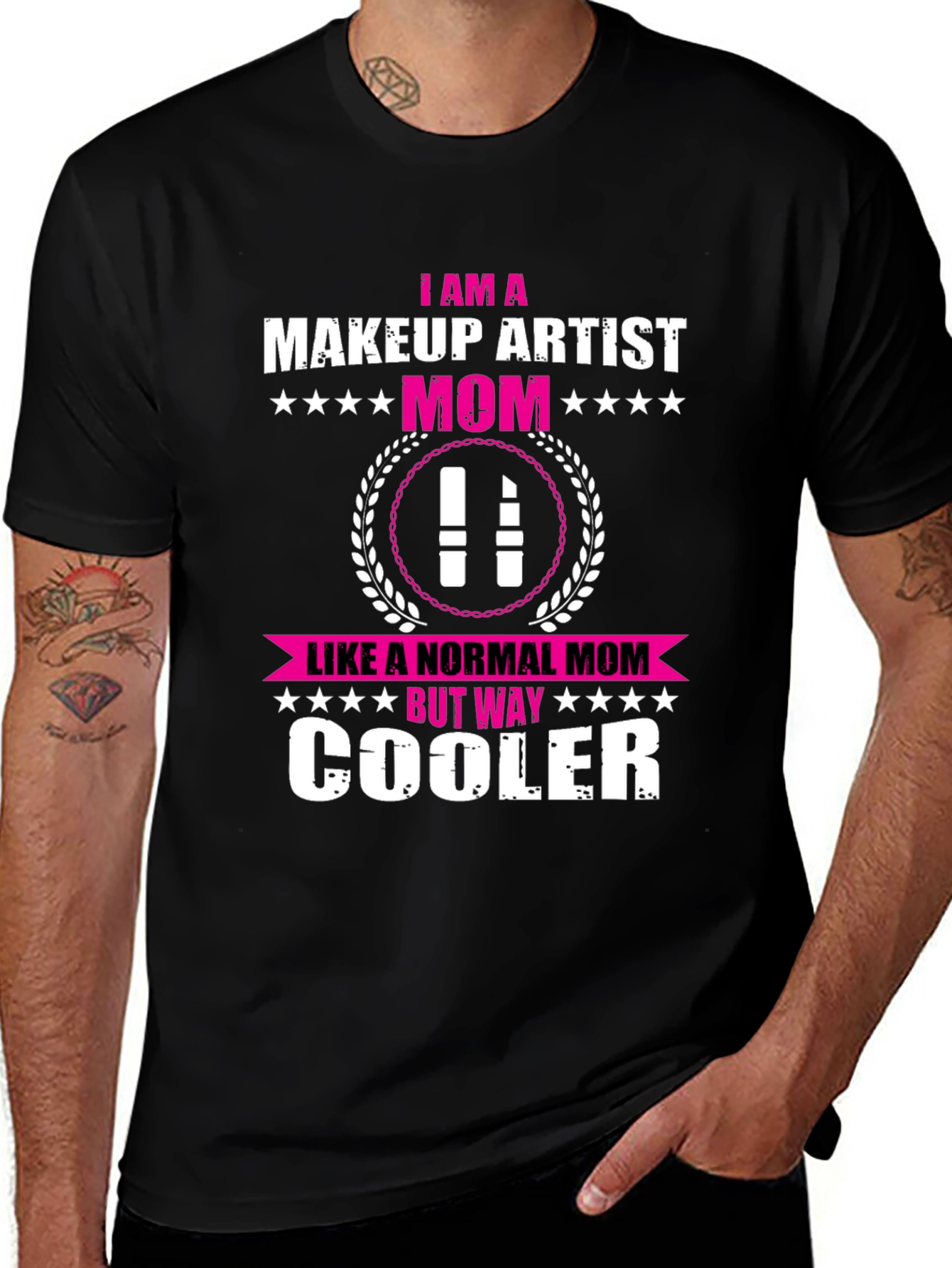 Makeup Artist Mom T-Shirt - Cool Mom Edition