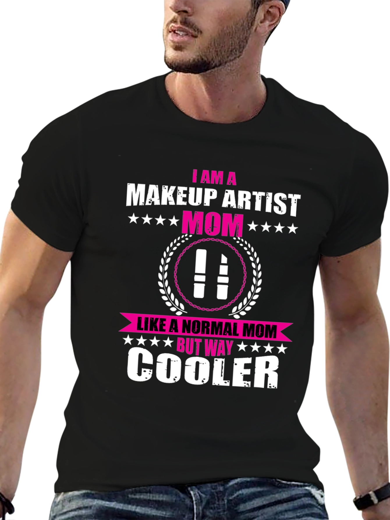 Makeup Artist Mom T-Shirt - Cool Mom Edition