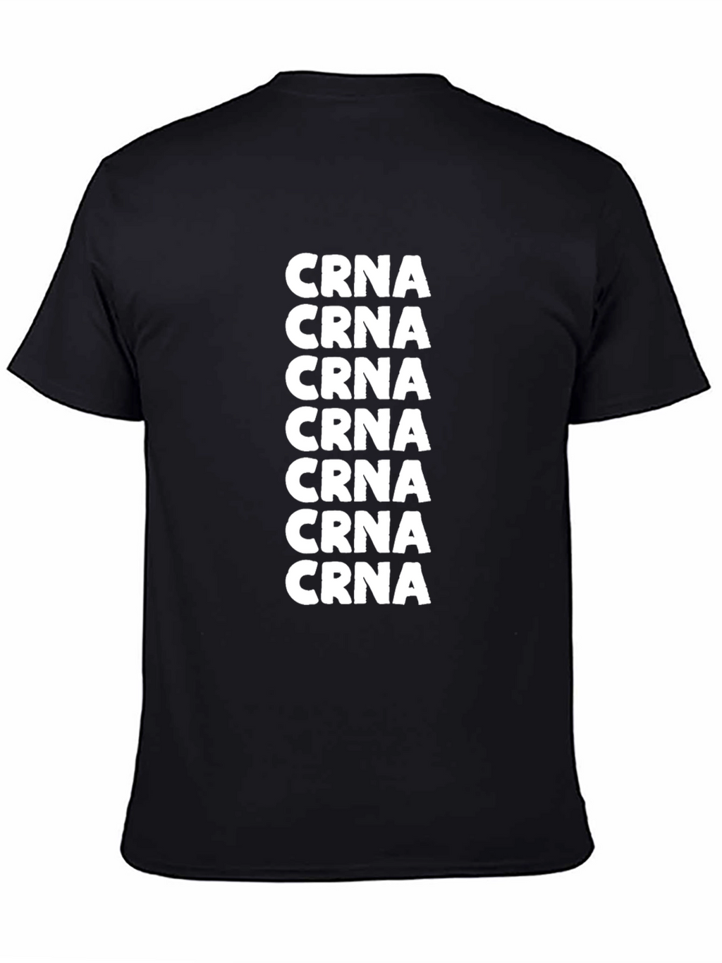 CRNA Graphic Tee - Black Cotton T-Shirt