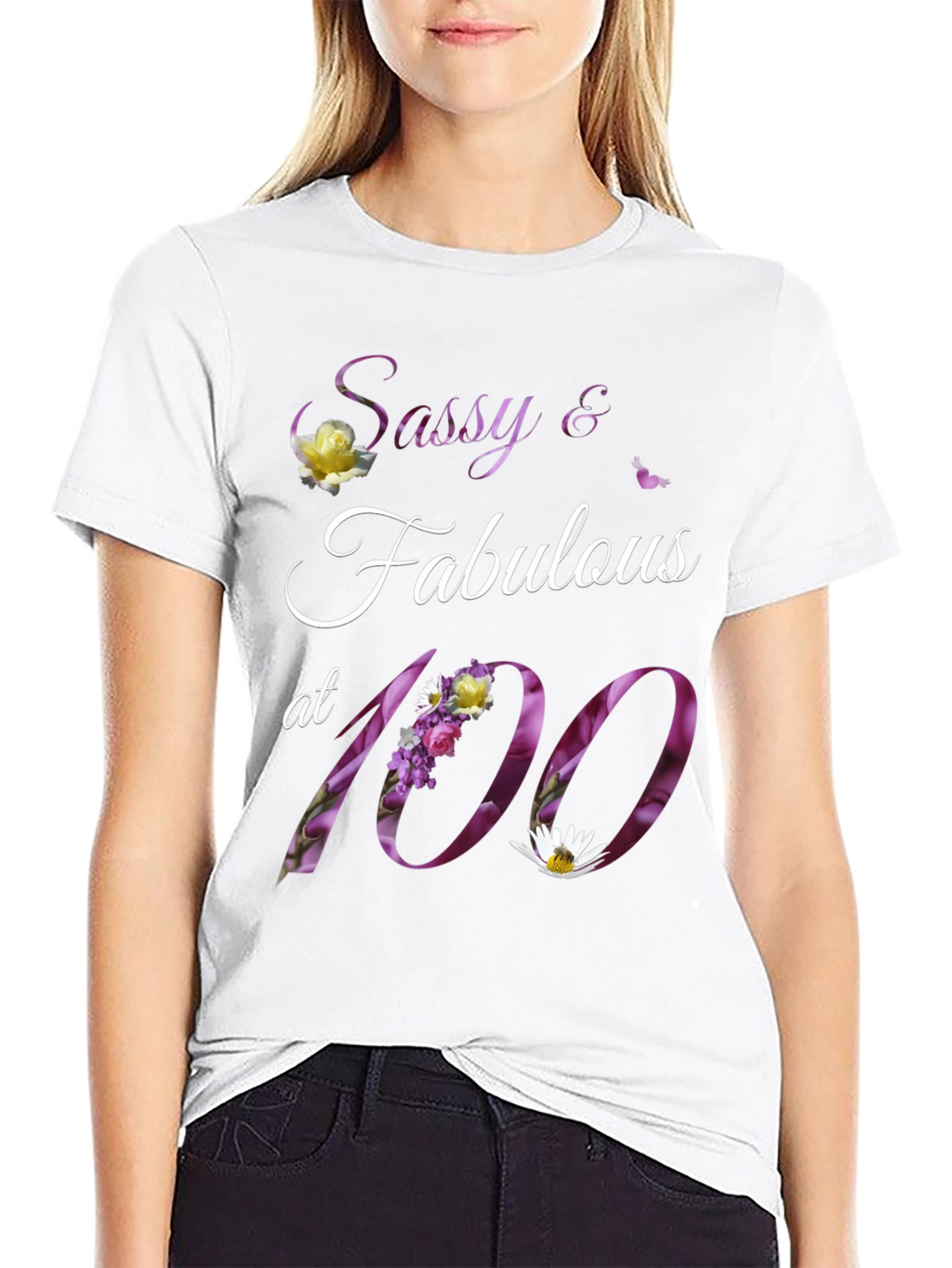 Sassy & Fabulous 100th Birthday T-Shirt