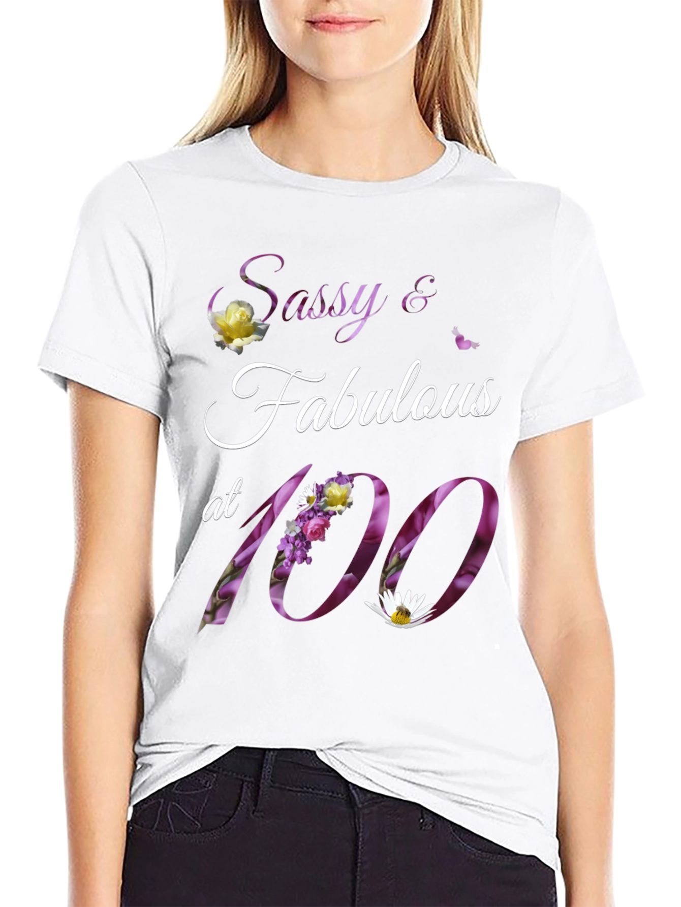 Sassy & Fabulous 100th Birthday T-Shirt