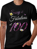 Sassy & Fabulous 100th Birthday T-Shirt