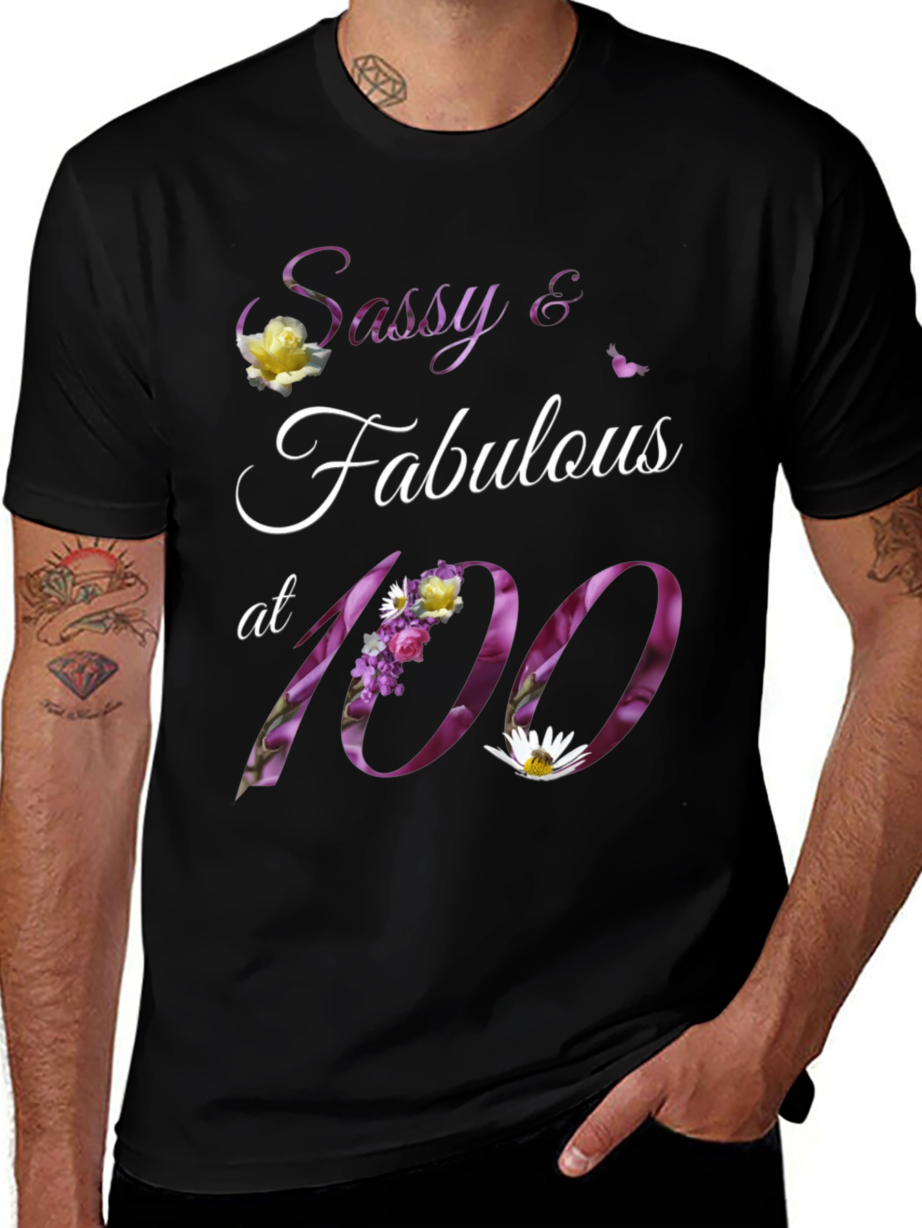 Sassy & Fabulous 100th Birthday T-Shirt