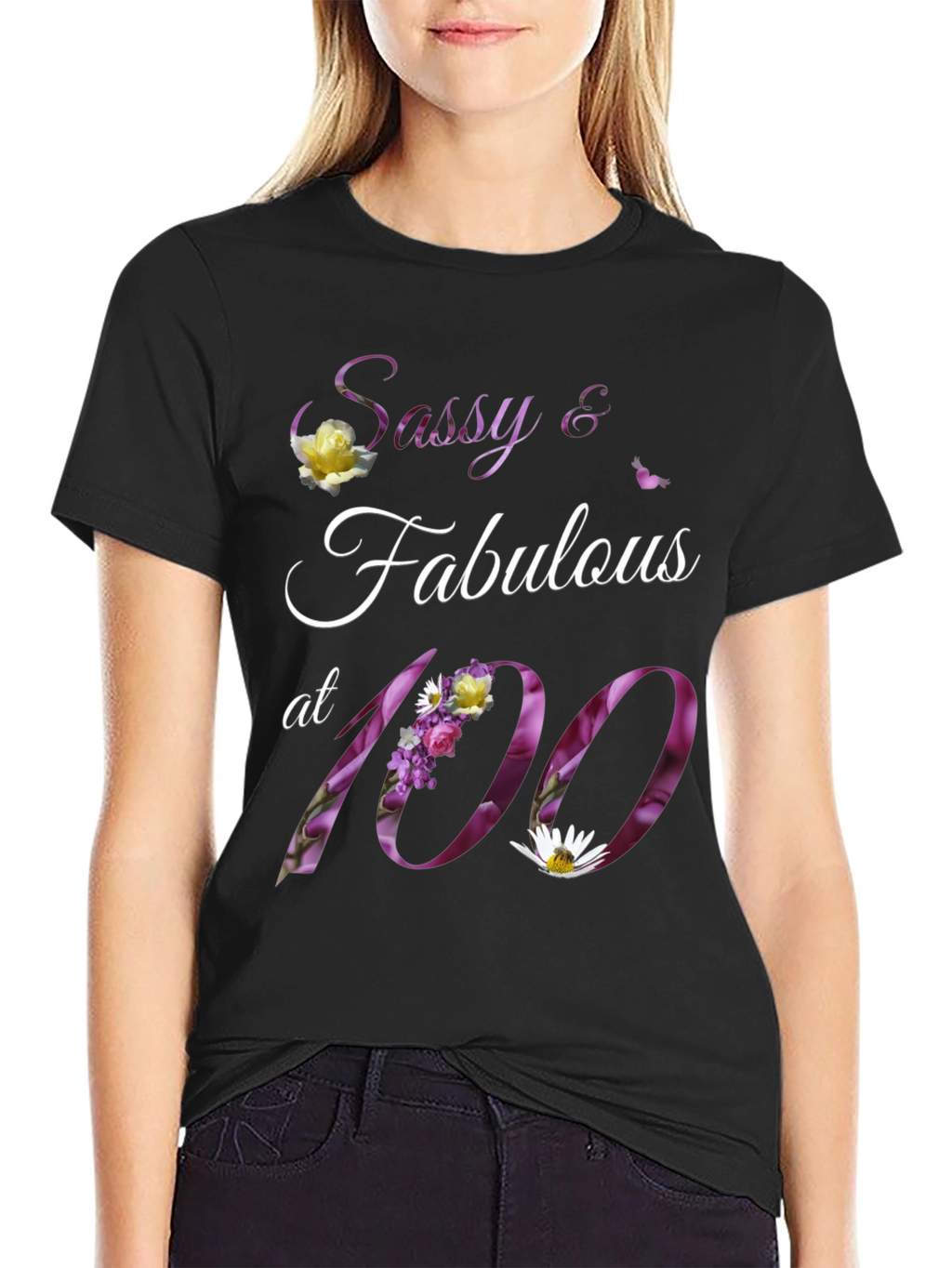 Sassy & Fabulous 100th Birthday T-Shirt