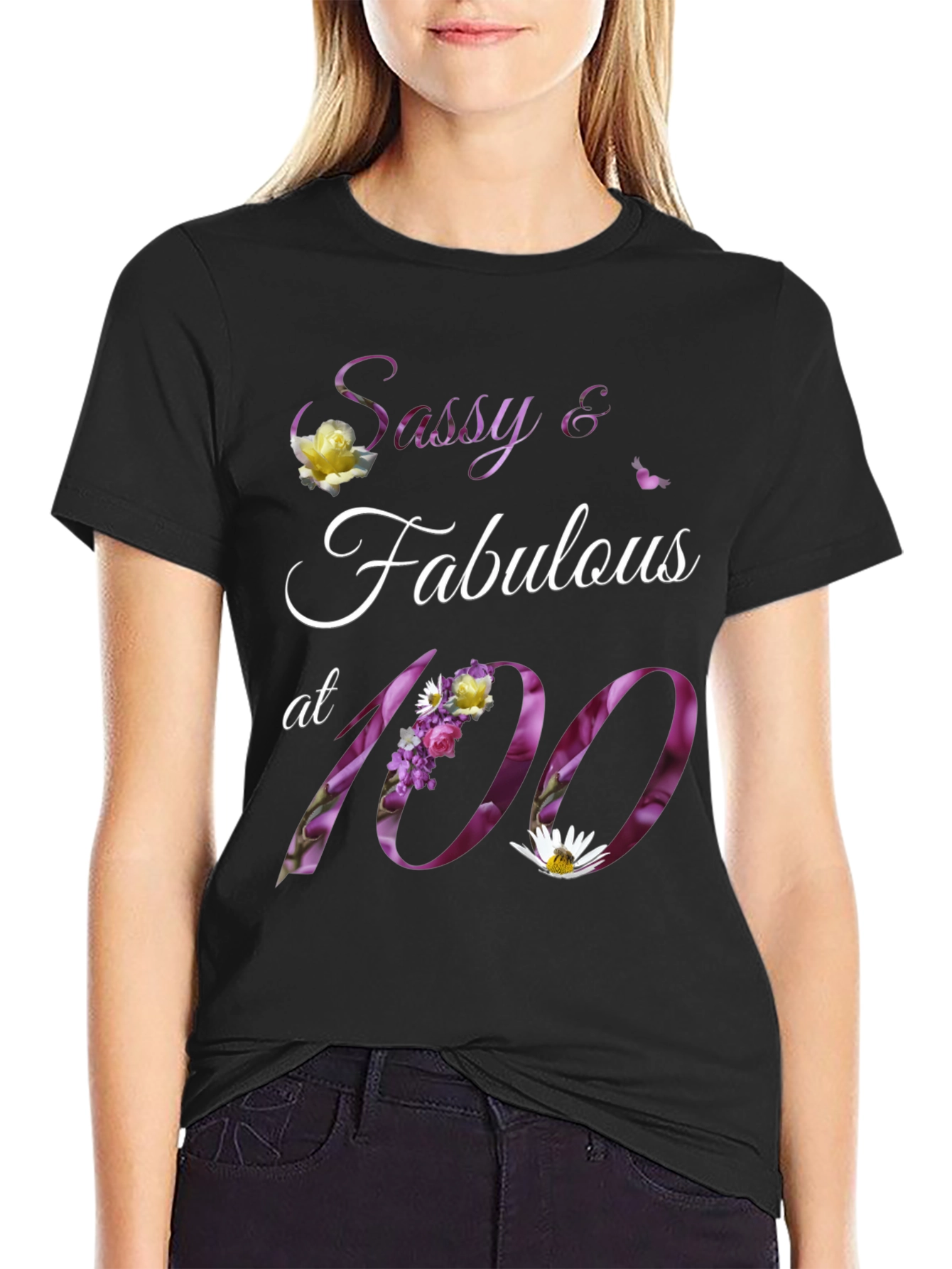 Sassy & Fabulous 100th Birthday T-Shirt