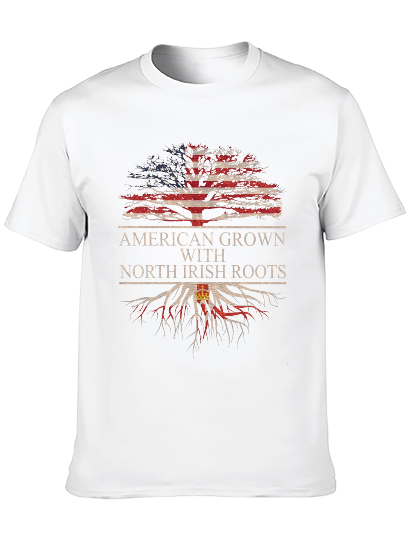 American Grown North Irish Roots T-Shirt