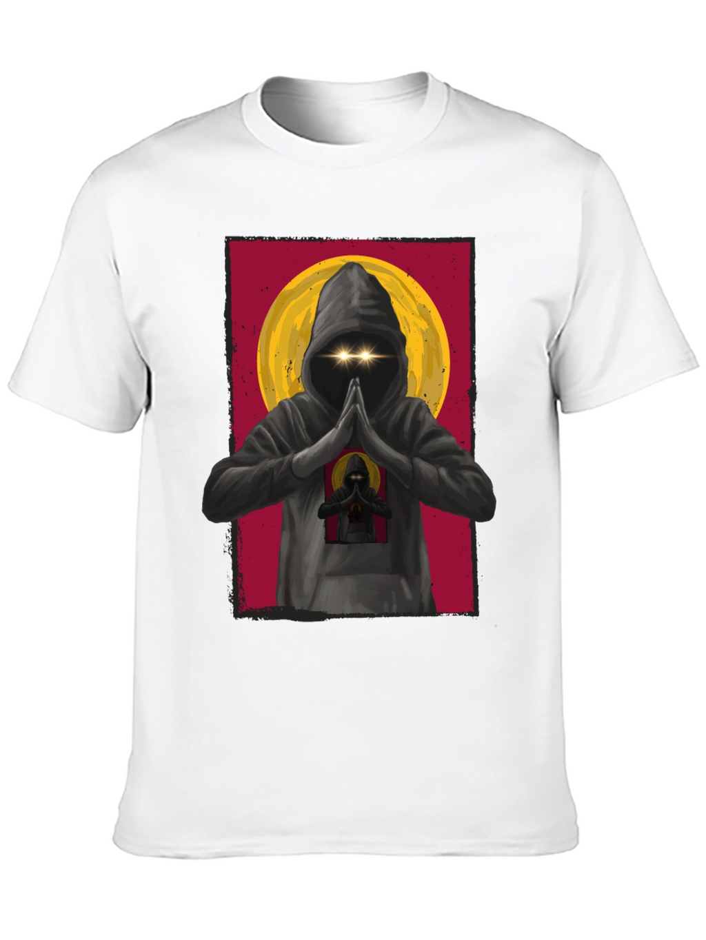 Mystic Monk T-Shirt: Urban Style Spiritual Design