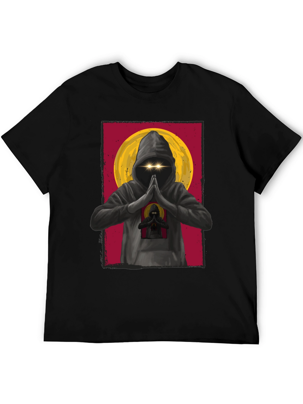 Mystic Monk T-Shirt: Urban Style Spiritual Design