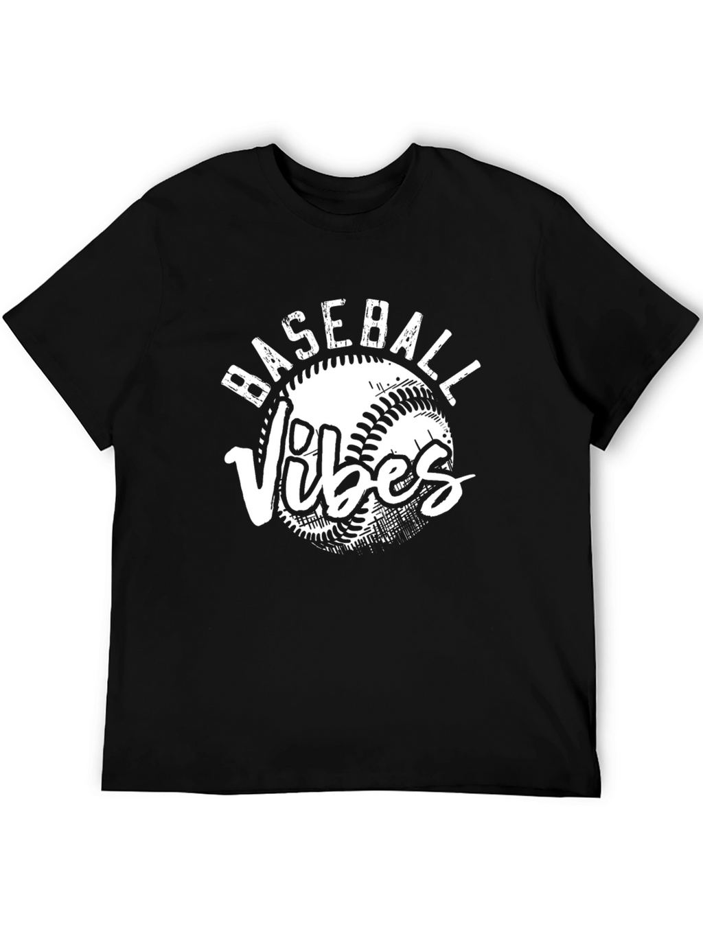 Baseball Vibes Graphic T-Shirt