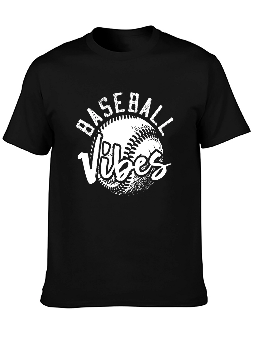 Baseball Vibes Graphic T-Shirt