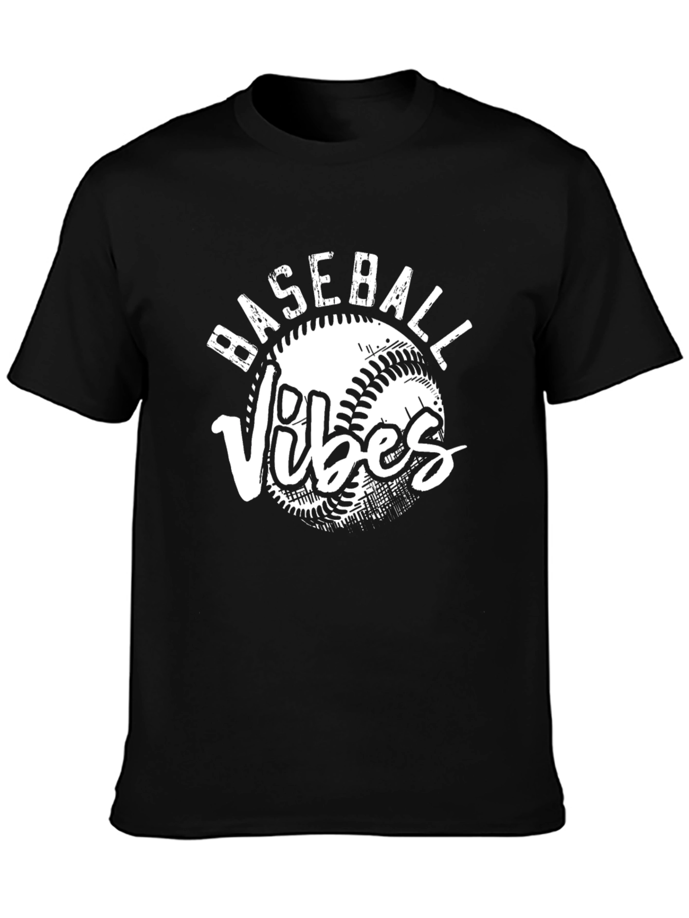 Baseball Vibes Graphic T-Shirt