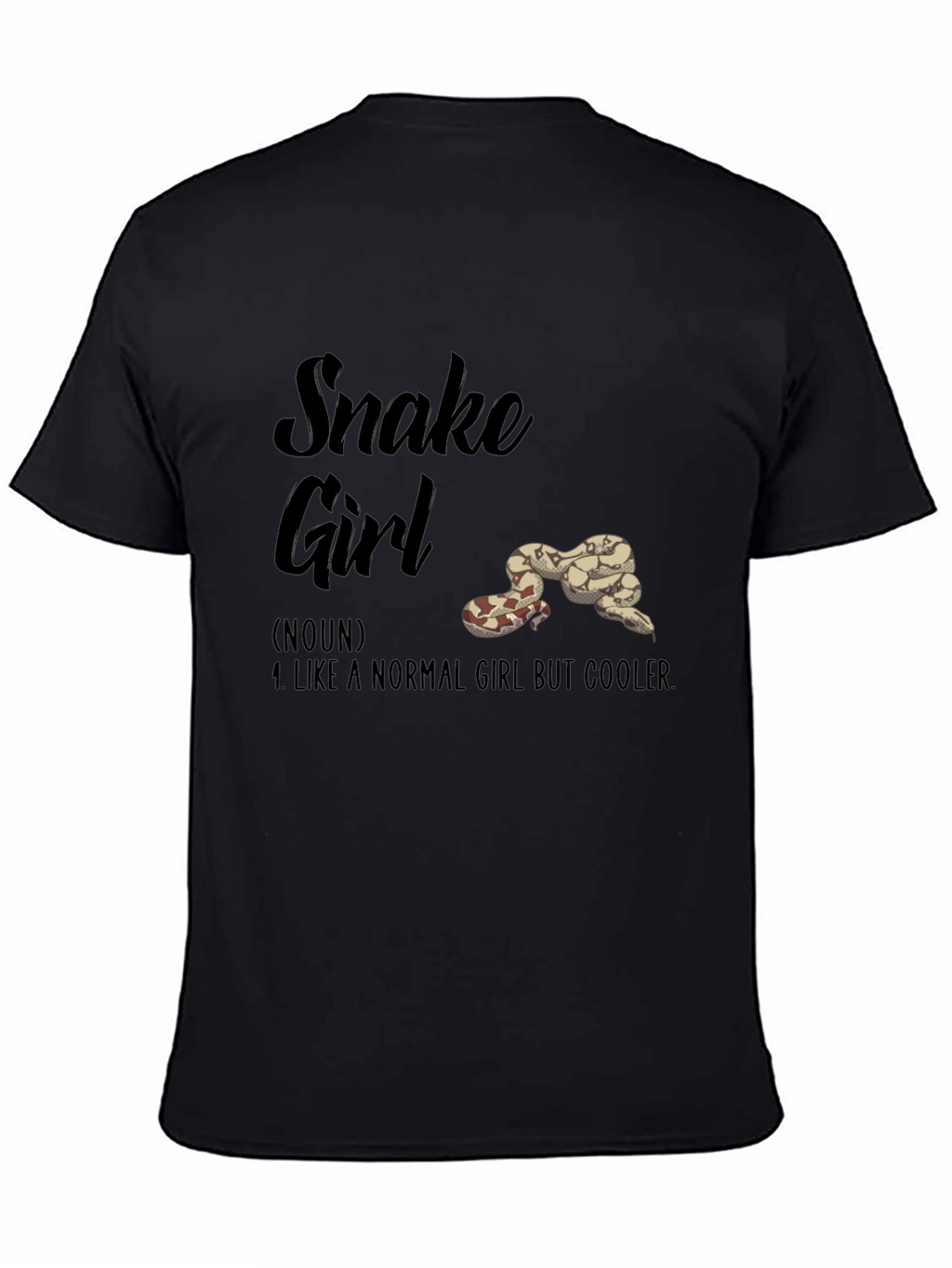 Snake Girl T-Shirt - Reptile Lover Tee