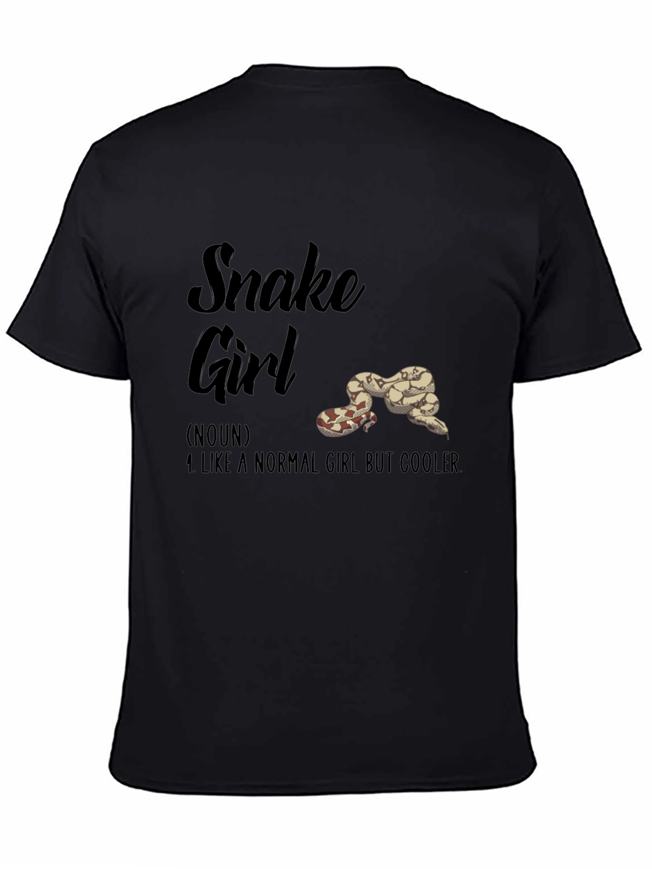 Snake Girl T-Shirt - Reptile Lover Tee