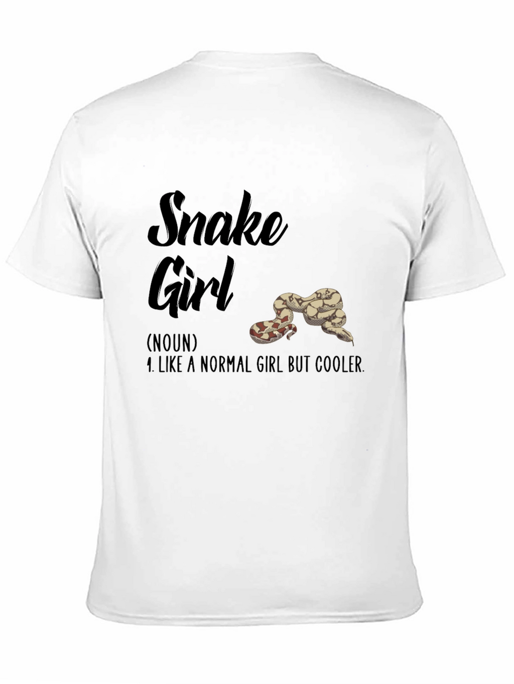 Snake Girl T-Shirt - Reptile Lover Tee