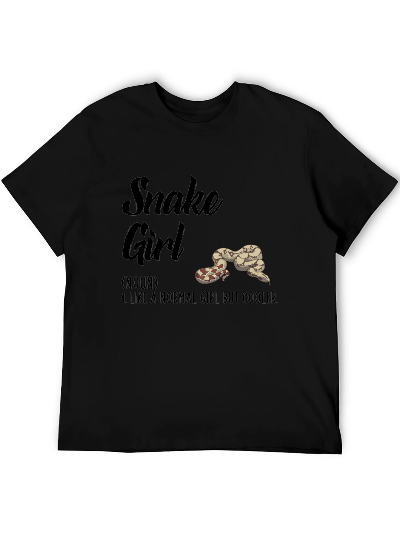 Snake Girl T-Shirt - Reptile Lover Tee