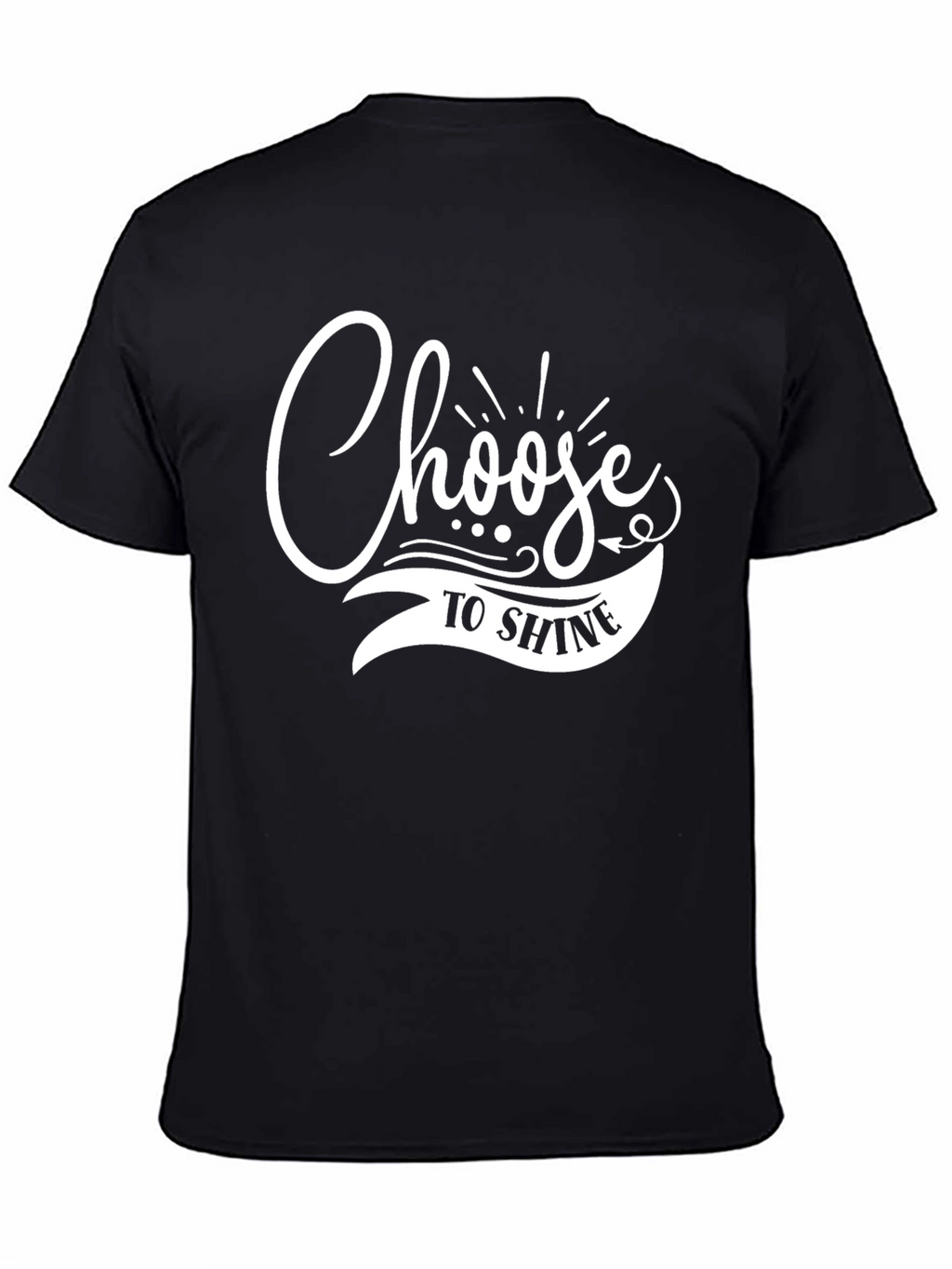 Choose to Shine Black T-Shirt
