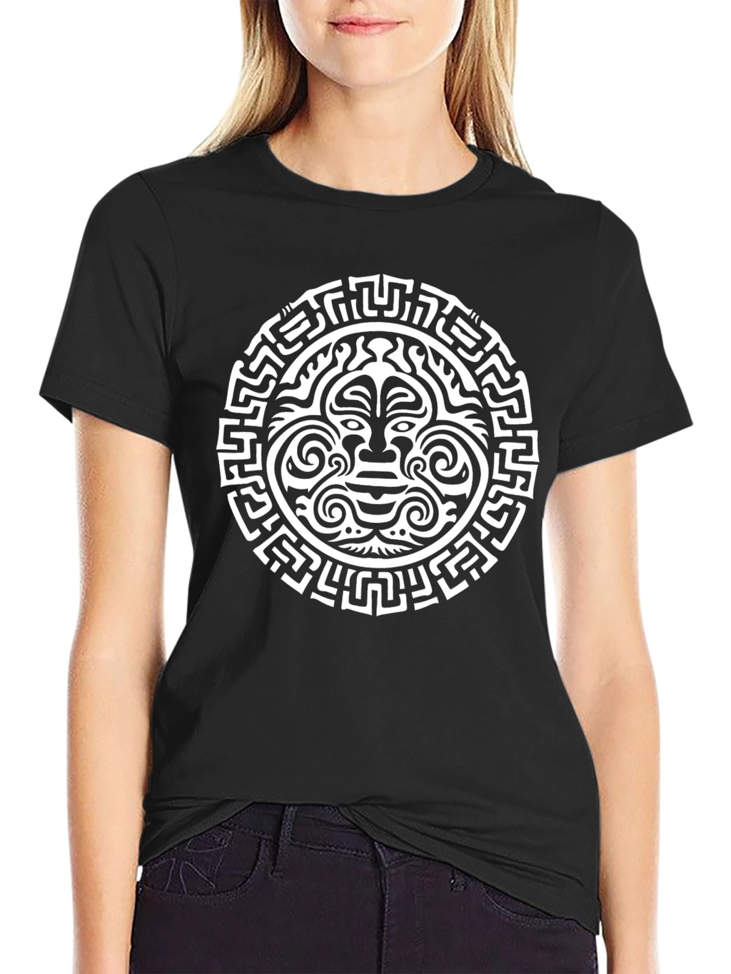 Tribal Mask Graphic Tee