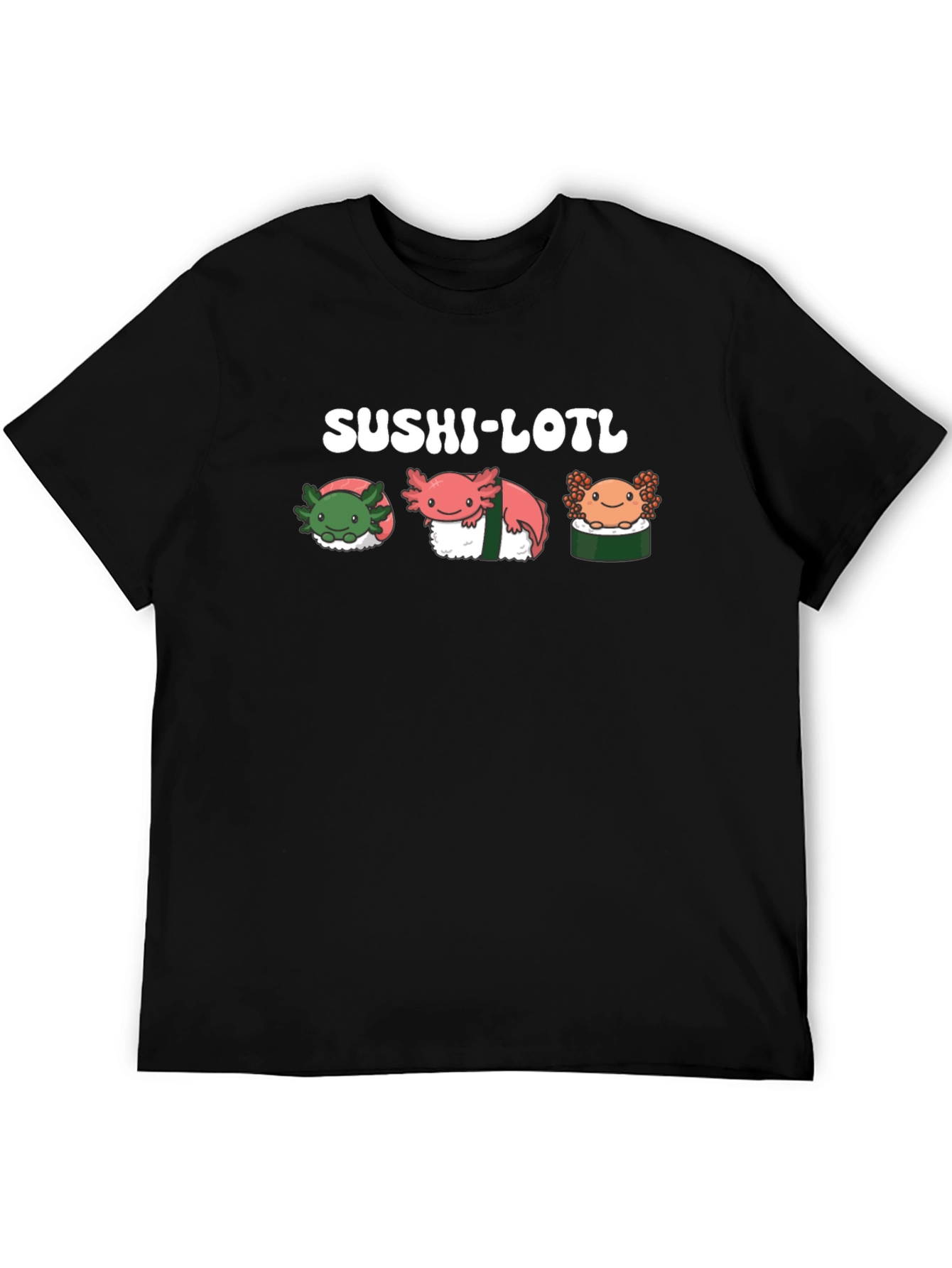 Sushi-Lotl Black T-Shirt