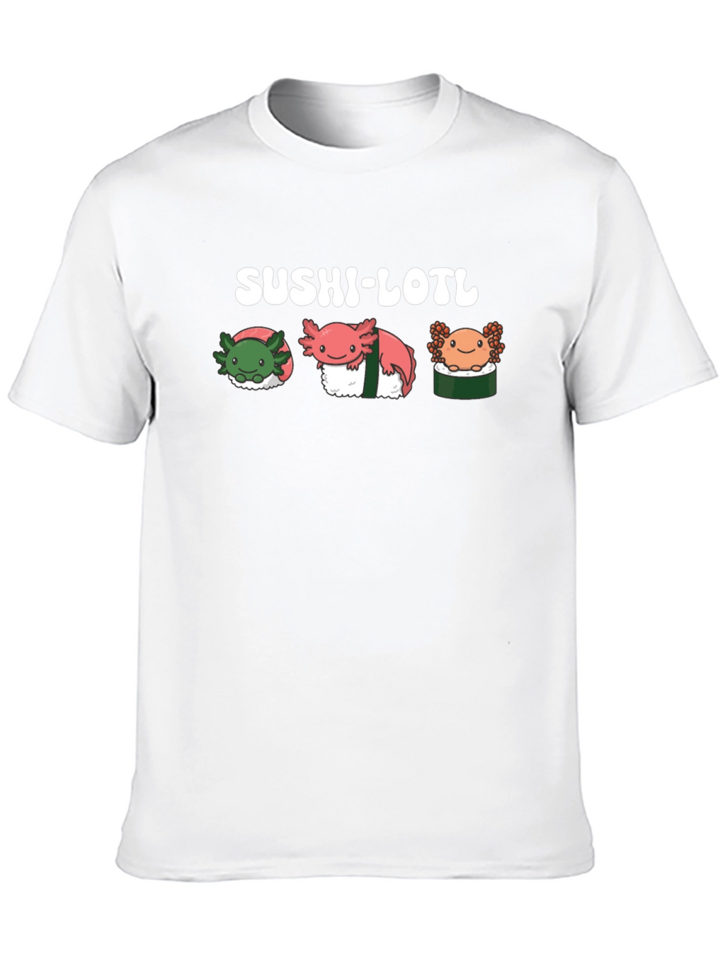 Sushi-Lotl Black T-Shirt