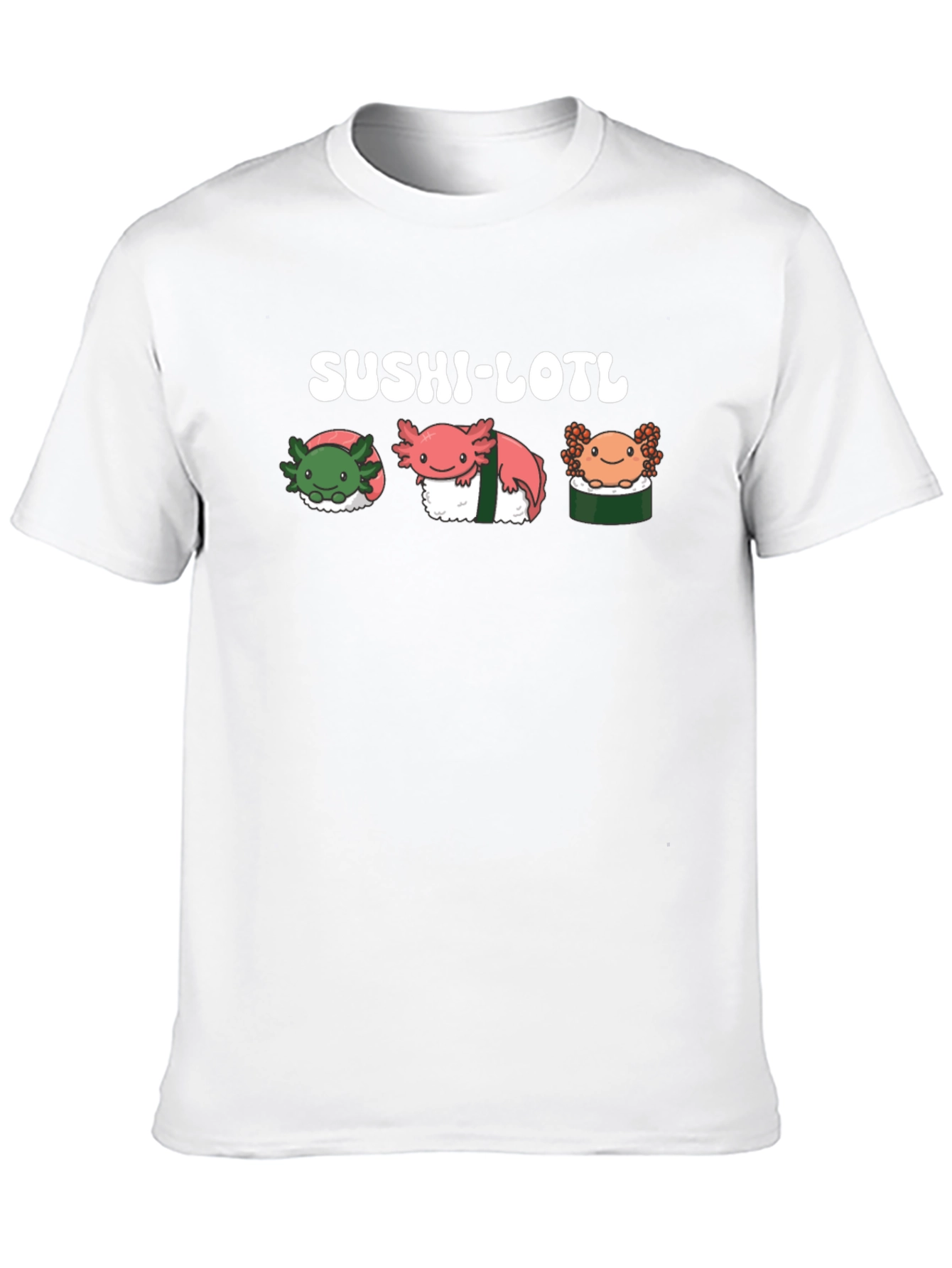 Sushi-Lotl Black T-Shirt