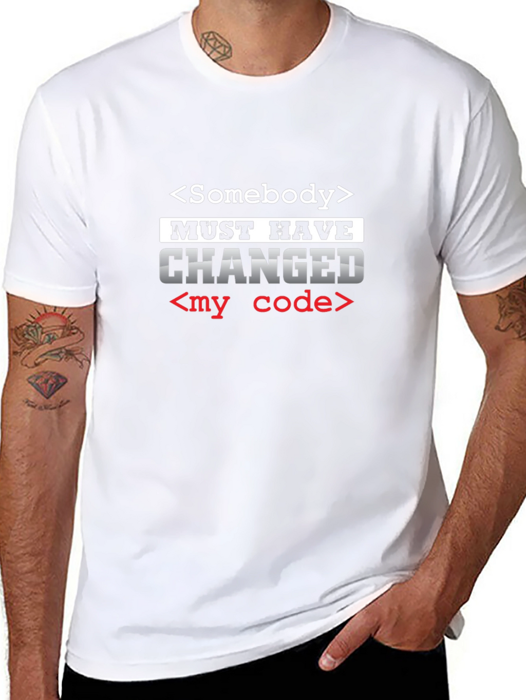 Someone Changed My Code Graphic T-Shirt