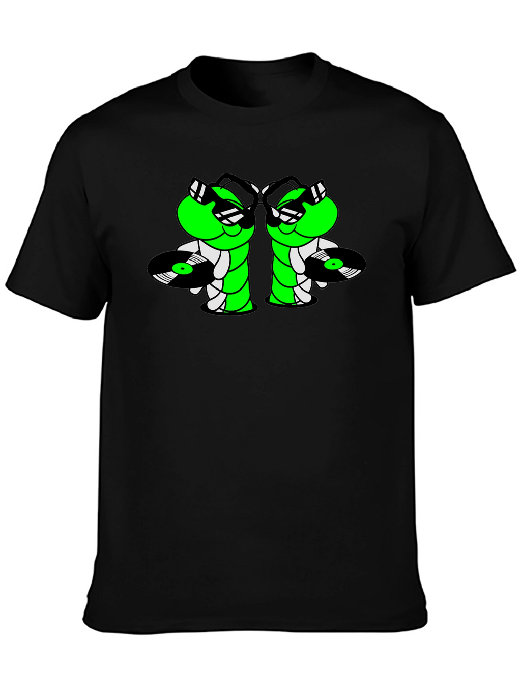 Cool Caterpillar DJ Graphic T-Shirt