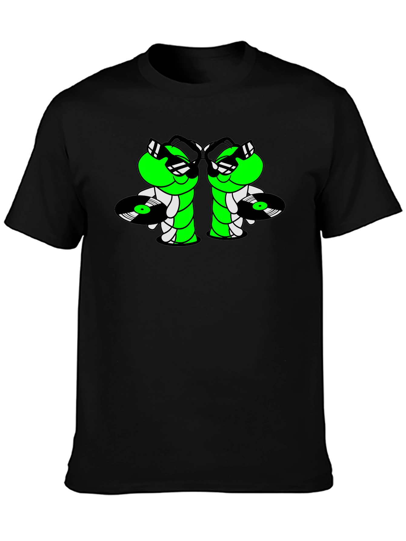 Cool Caterpillar DJ Graphic T-Shirt