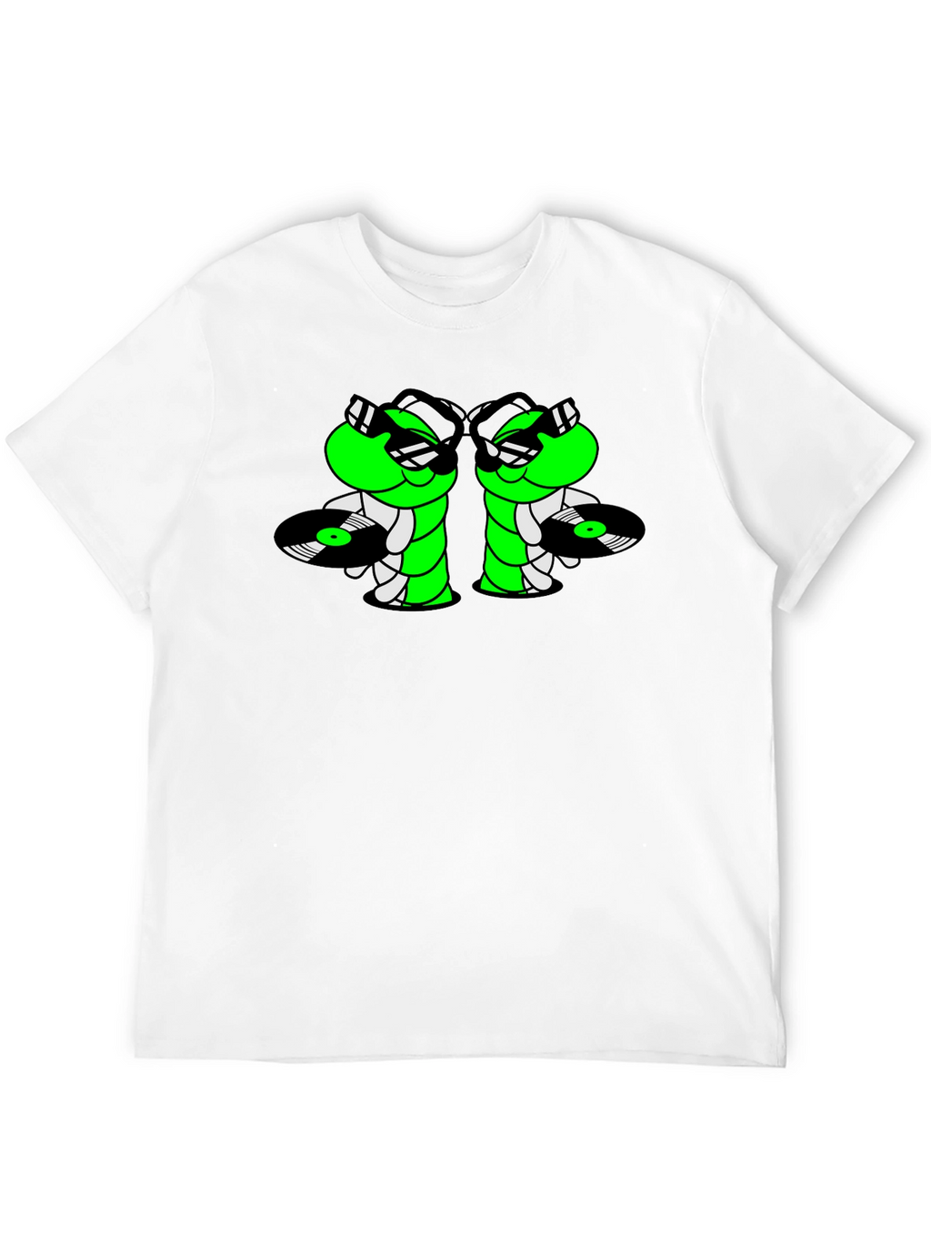 Cool Caterpillar DJ Graphic T-Shirt