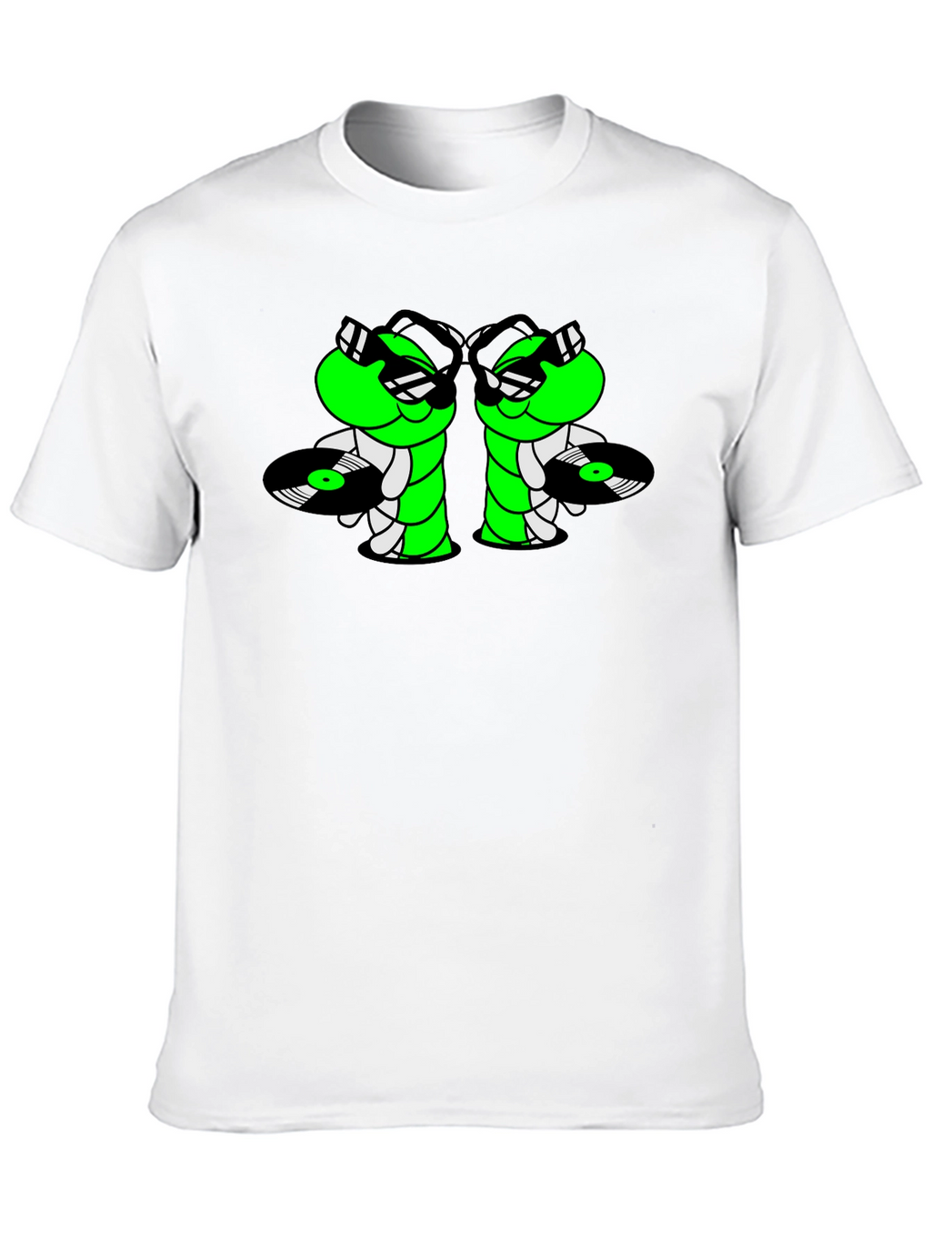 Cool Caterpillar DJ Graphic T-Shirt