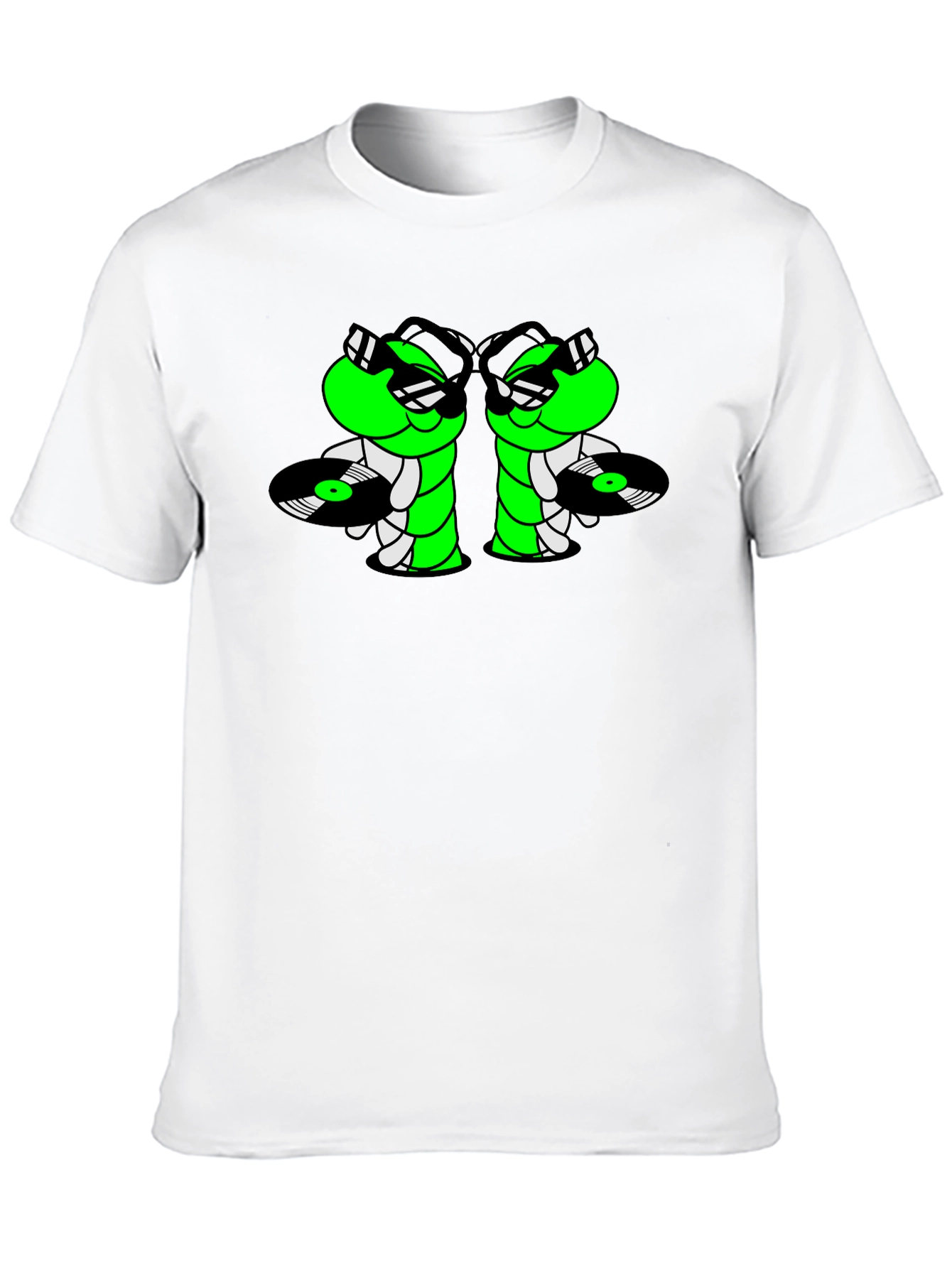 Cool Caterpillar DJ Graphic T-Shirt