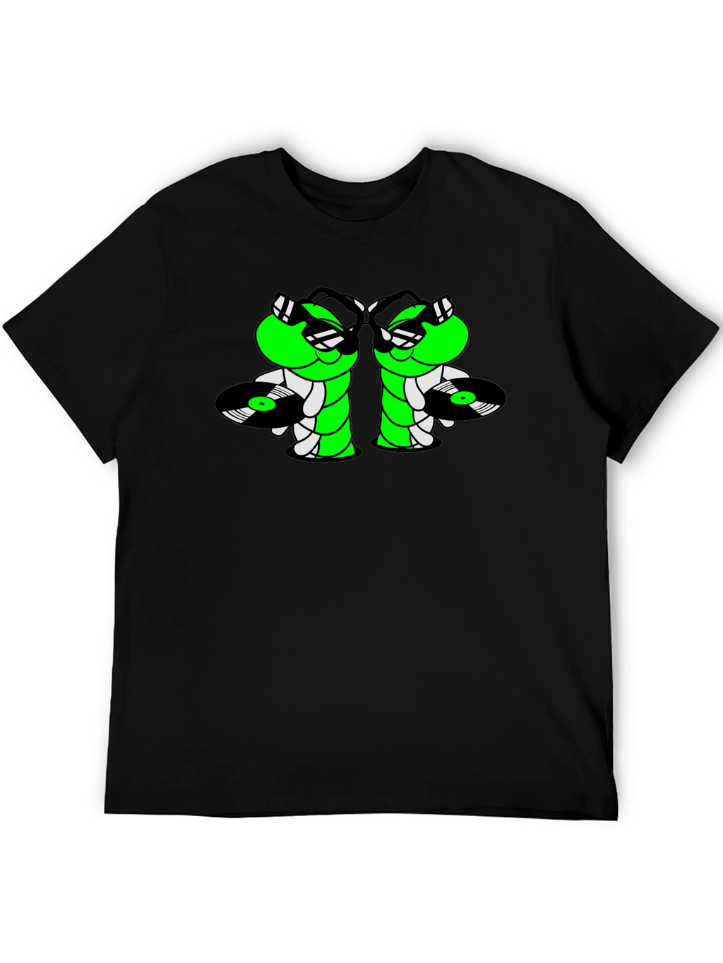 Cool Caterpillar DJ Graphic T-Shirt