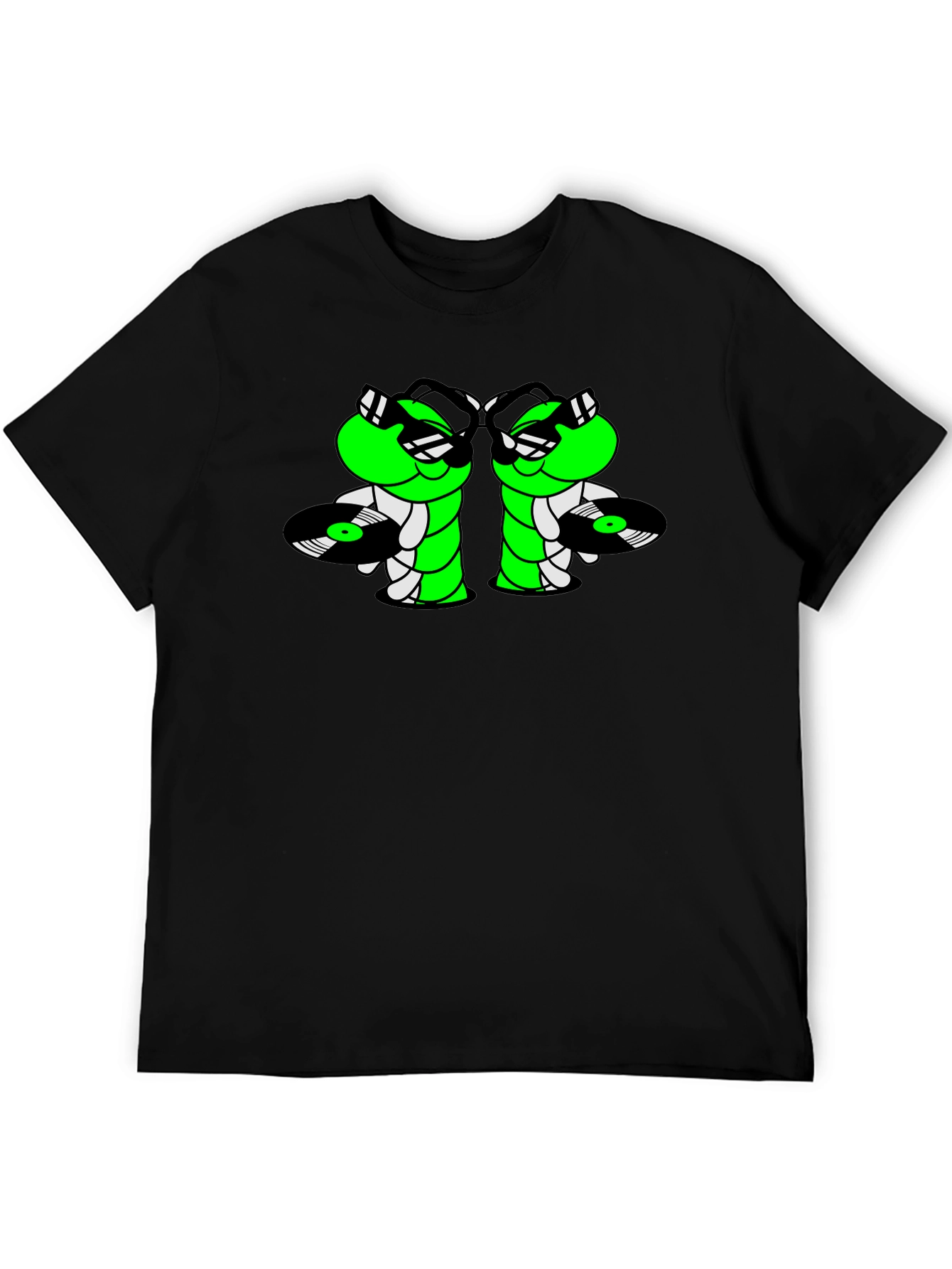 Cool Caterpillar DJ Graphic T-Shirt