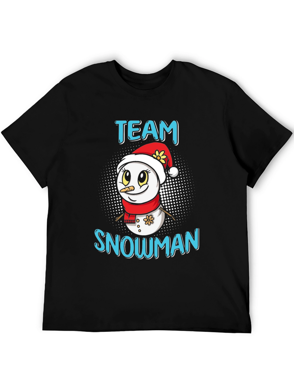 Team Snowman Holiday Graphic Tee