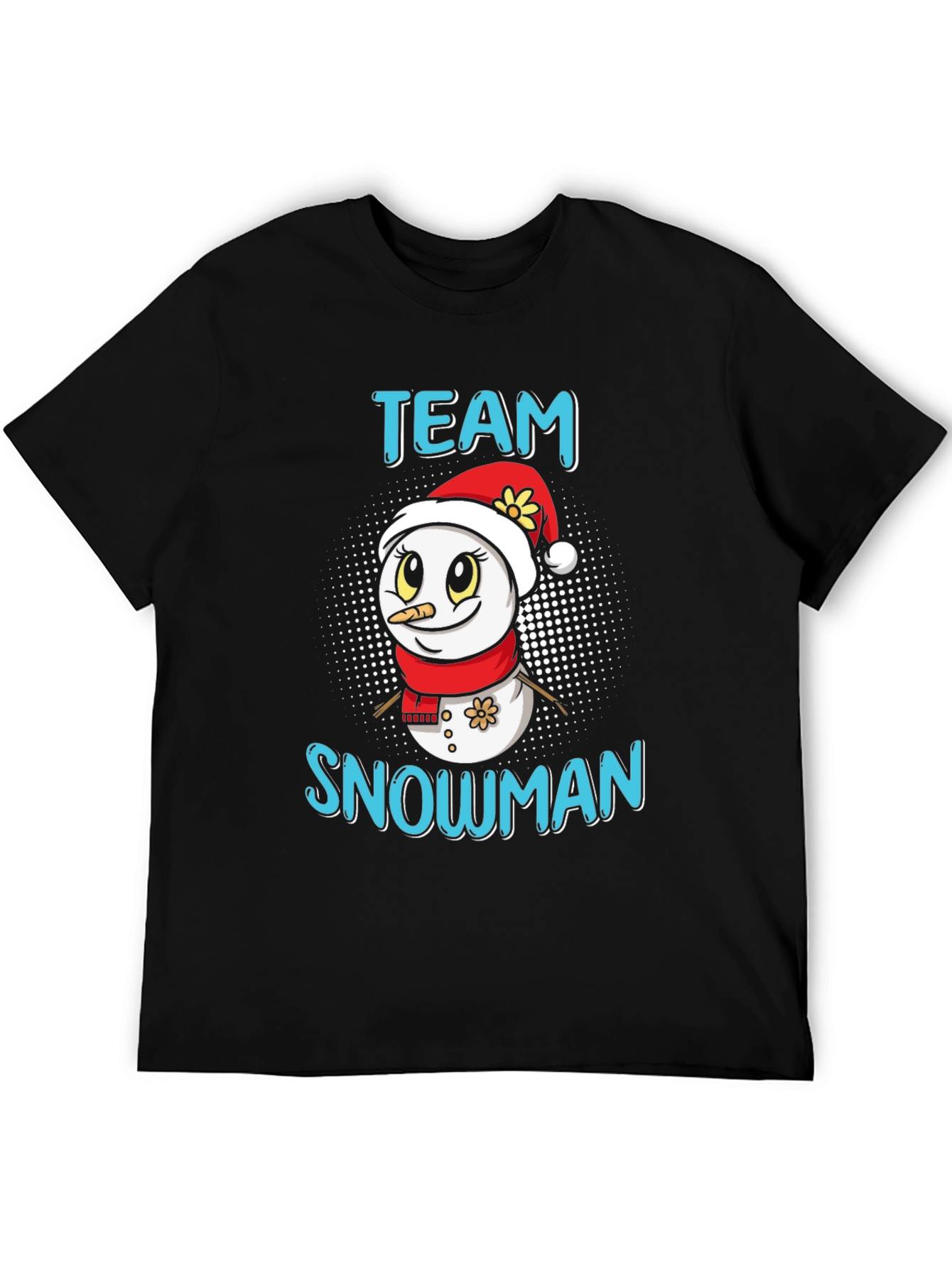 Team Snowman Holiday Graphic Tee