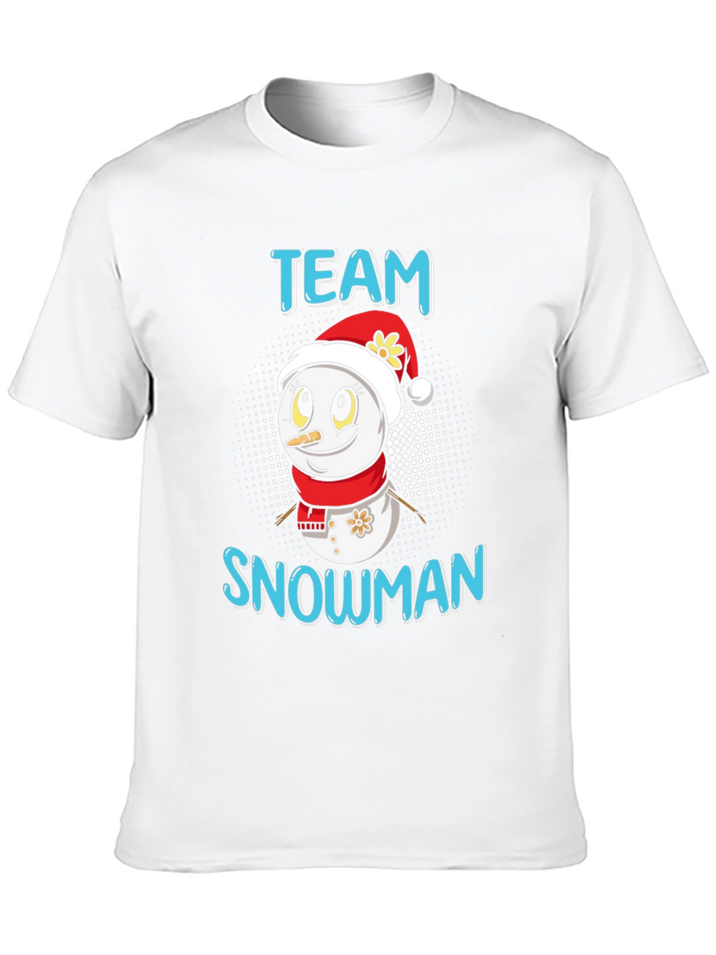 Team Snowman Holiday Graphic Tee