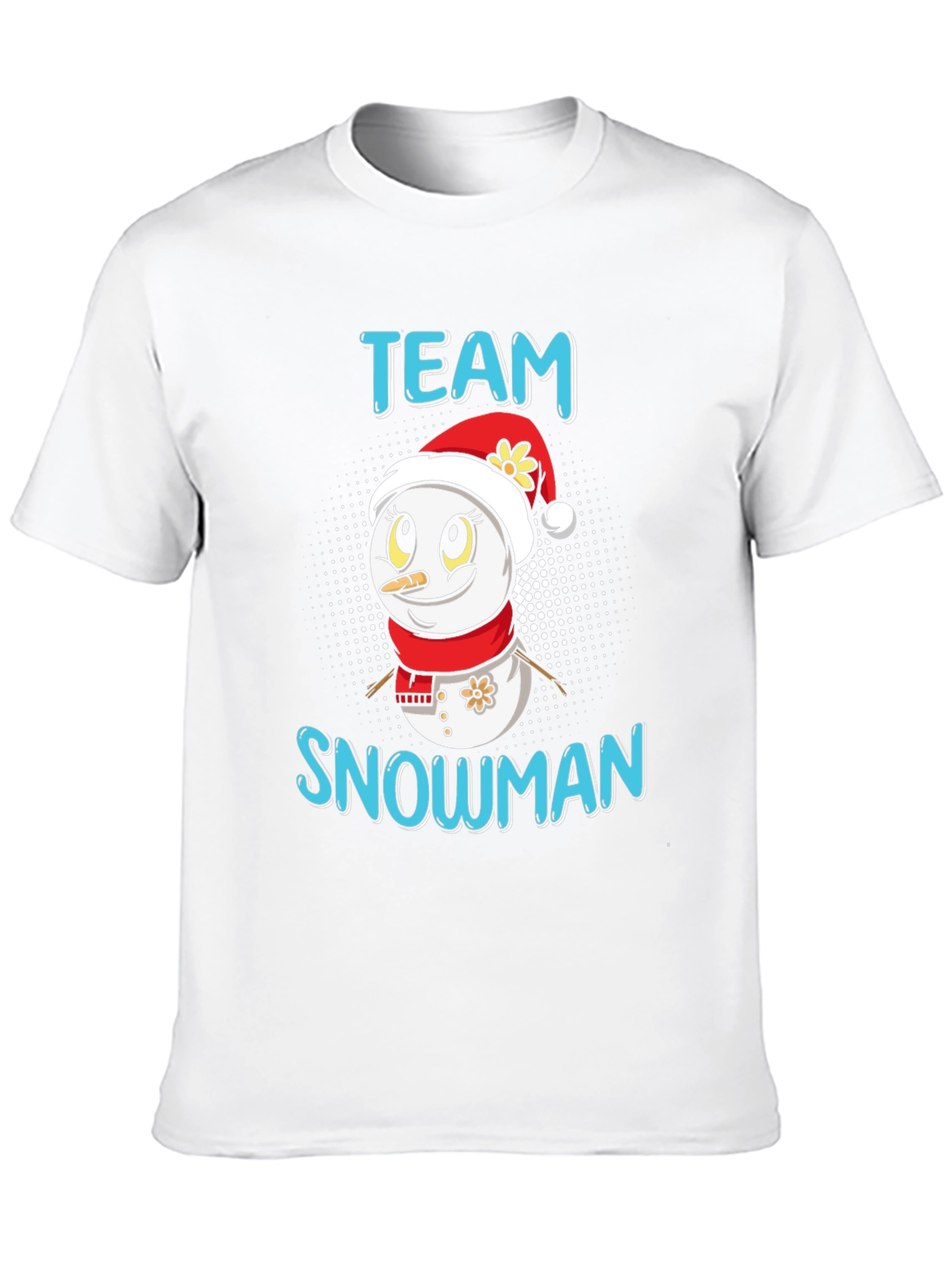 Team Snowman Holiday Graphic Tee