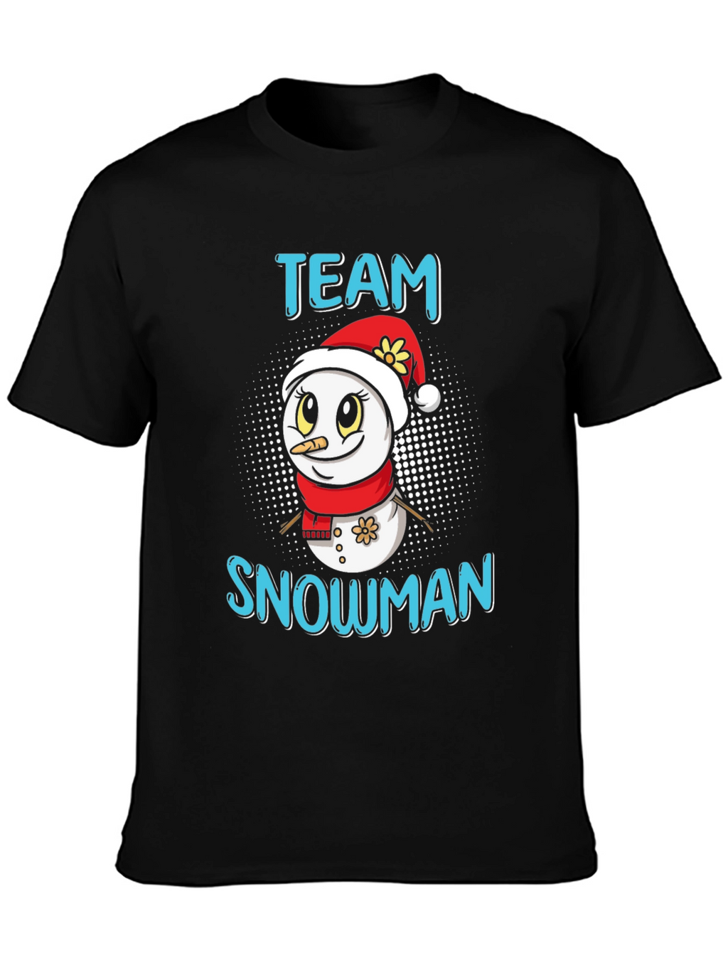Team Snowman Holiday Graphic Tee