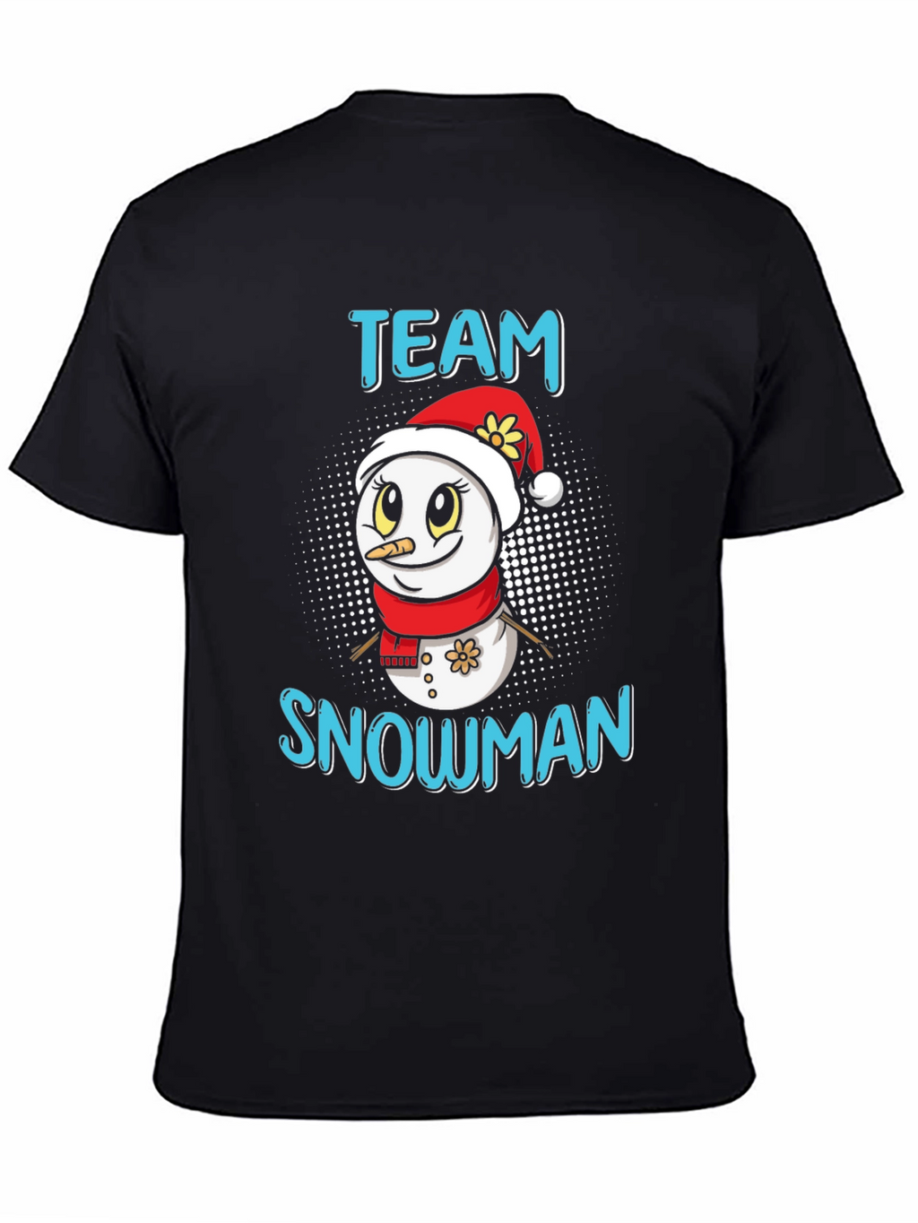 Team Snowman Holiday Graphic Tee