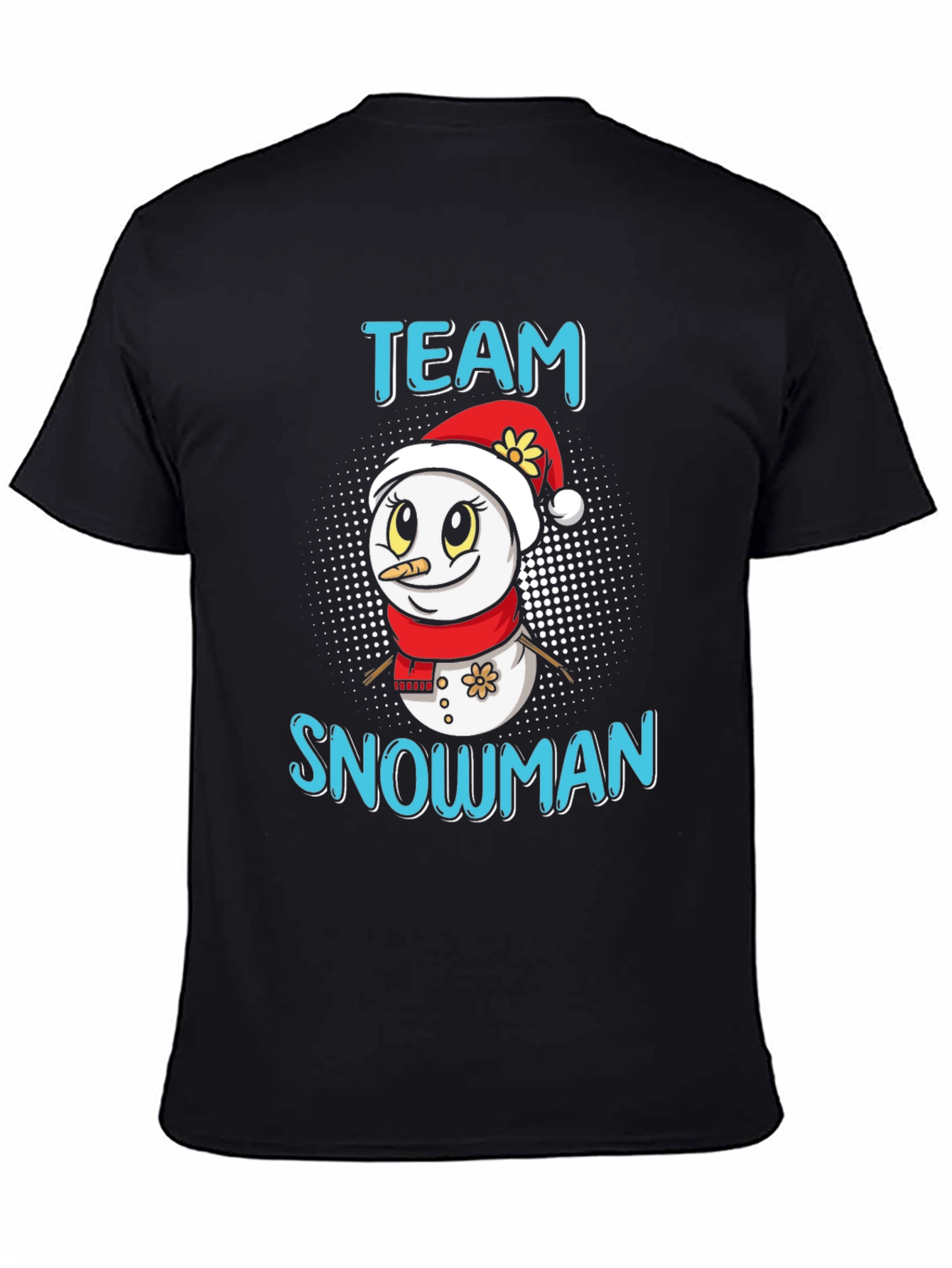 Team Snowman Holiday Graphic Tee